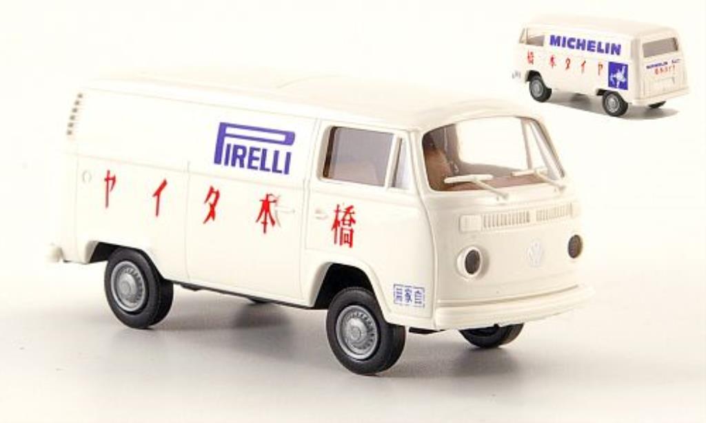 Volkswagen T2 1/87 Brekina Japanese Tyre Service modellino in miniatura