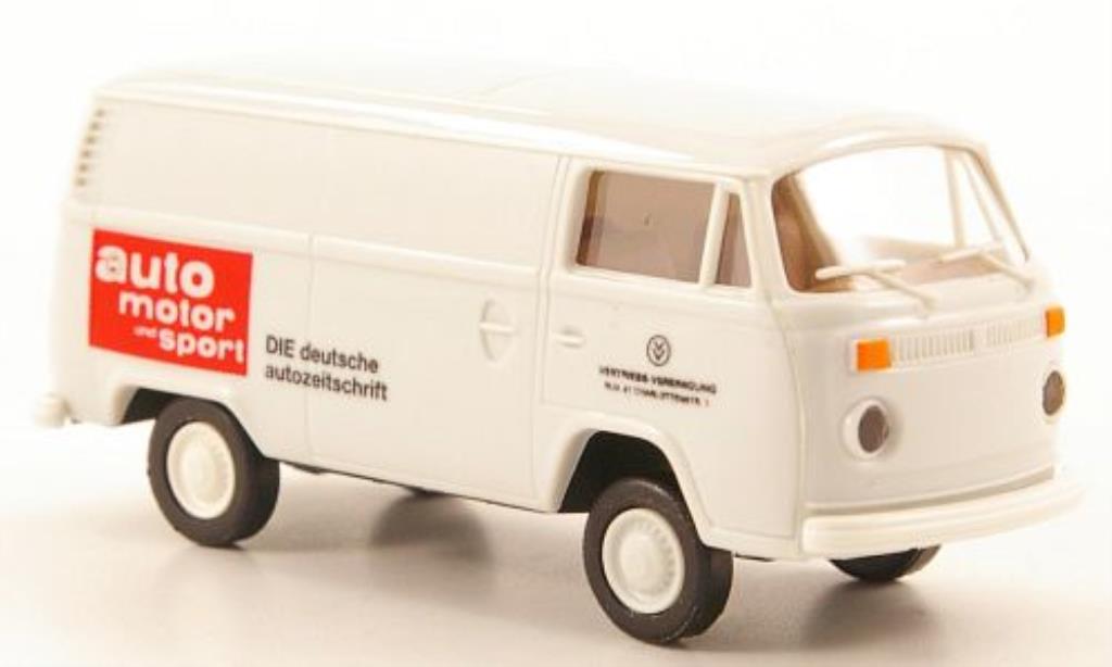 Volkswagen T2 1/87 Brekina Kasten Auto Motor und Sport modellino in miniatura