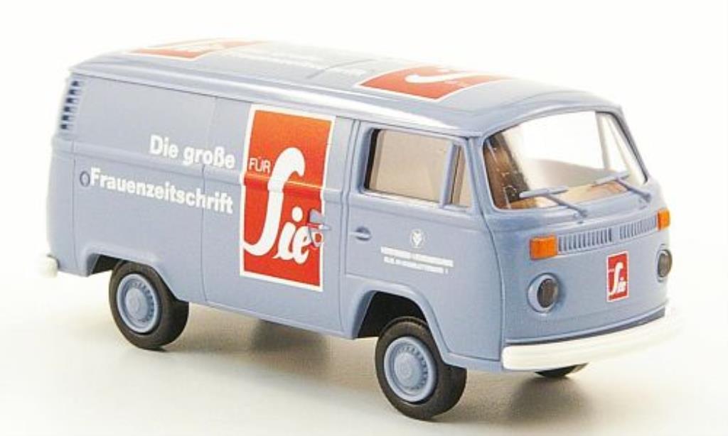 Volkswagen T2 1/87 Brekina Kasten fur Sie Lieferwagen modellino in miniatura