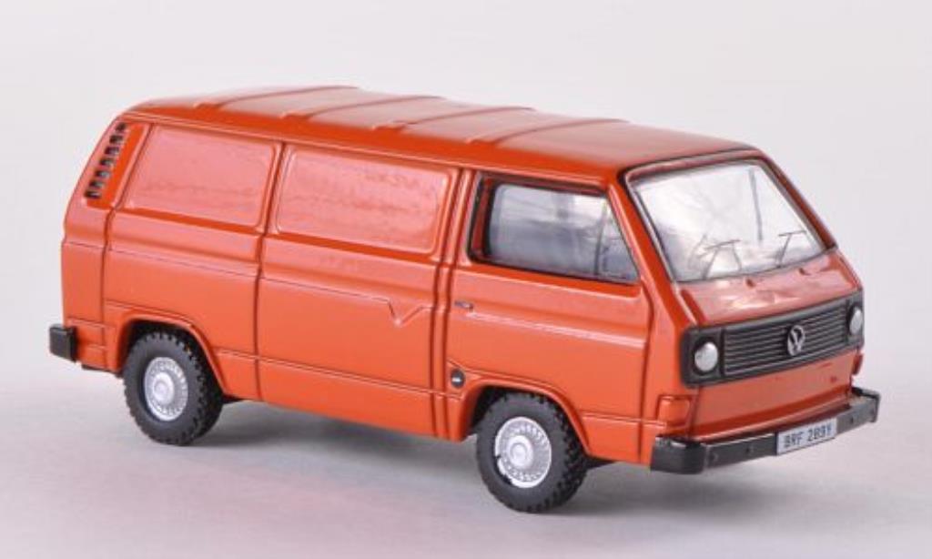 Volkswagen T2 1/76 Oxford Kasten orange modellino in miniatura