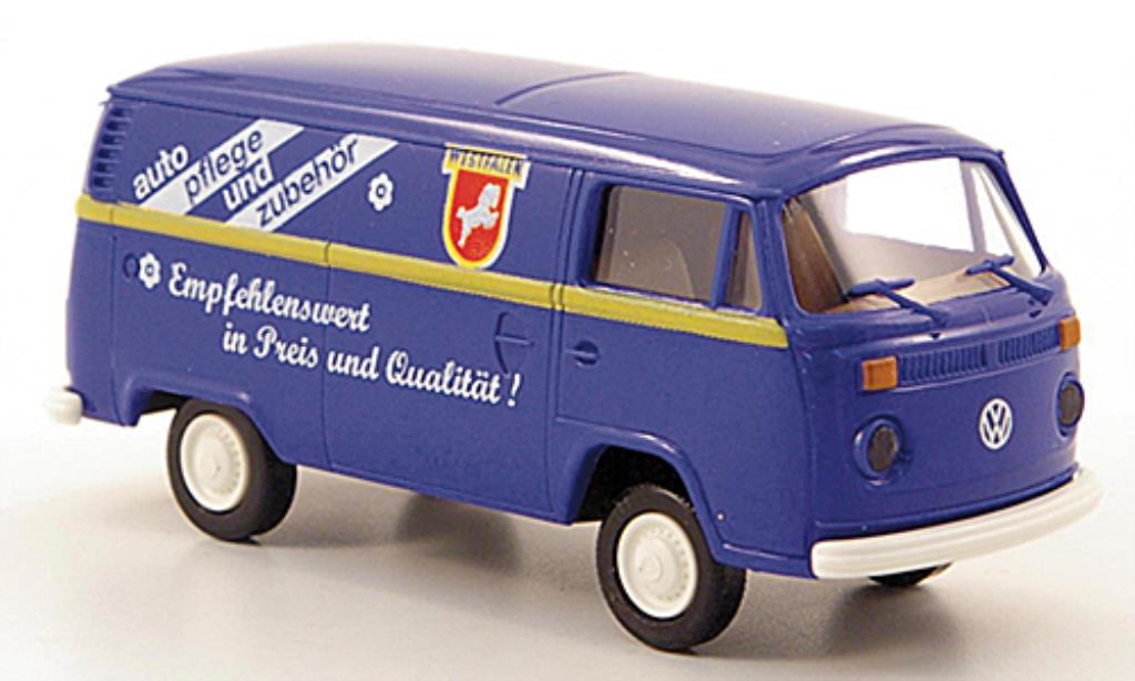 Volkswagen T2 1/87 Brekina Kasten Westfalen Autopflege modellino in miniatura