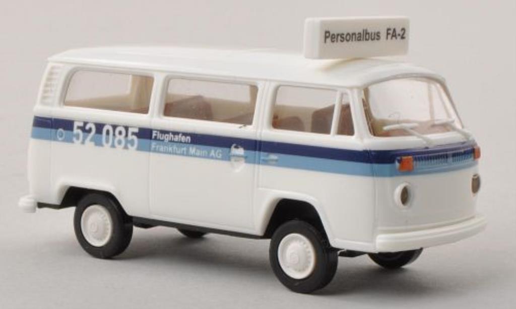 Volkswagen T2 1/87 Brekina Kombi Flughafen Frankfurt Main AG modellino in miniatura