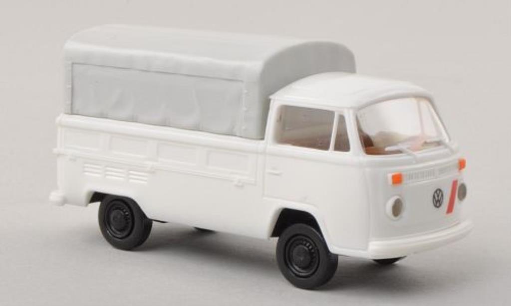 Volkswagen T2 1/87 Brekina Pritsche Italien (I) bianco modellino in miniatura