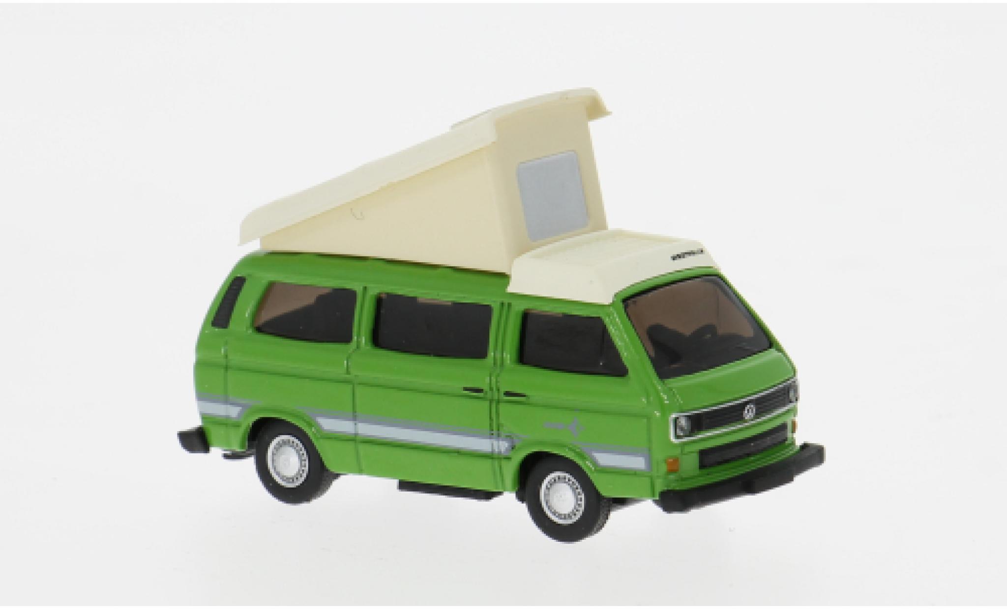 Volkswagen T3 1/87 Schuco b Westfalia grün 1:87 modellino in miniatura