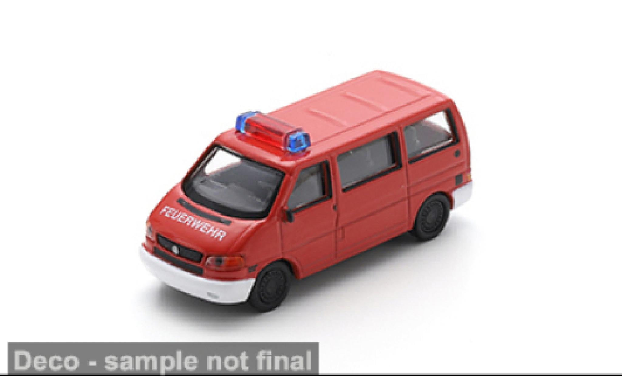 Volkswagen T4 1/87 Schuco Feuerwehr 1:87 modellino in miniatura
