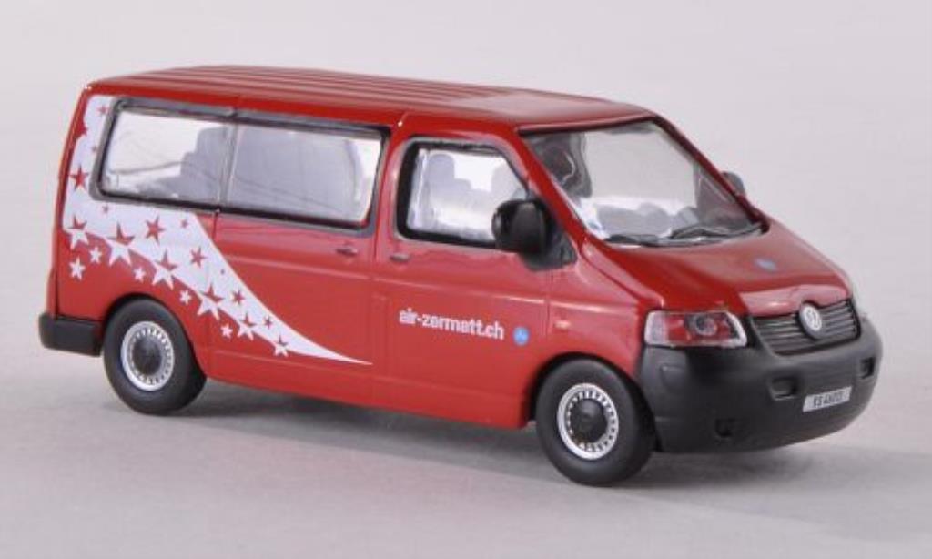 Volkswagen T5 1/87 Schuco Bus Air Zermatt modellino in miniatura
