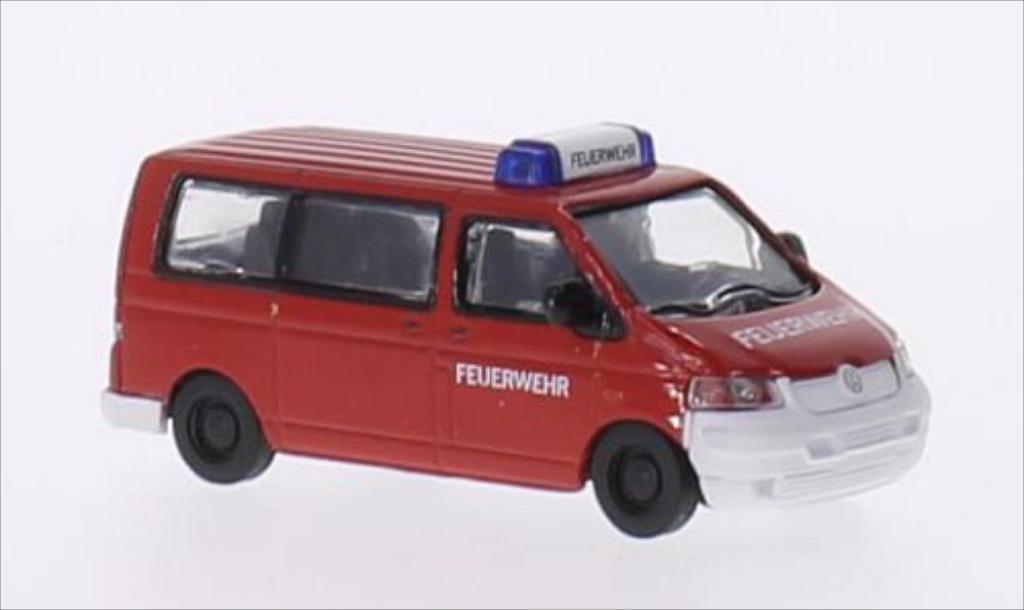 Volkswagen T5 1/87 Schuco Bus Feuerwehr modellino in miniatura