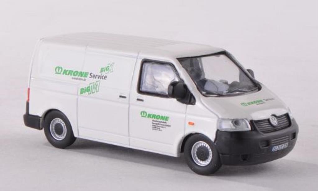 Volkswagen T5 1/87 Schuco Kasten Krone Service modellino in miniatura