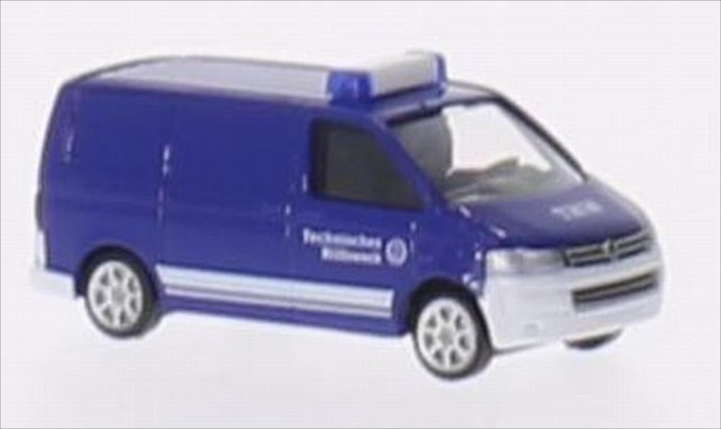Volkswagen T5 1/160 Wiking Kasten THW modellino in miniatura