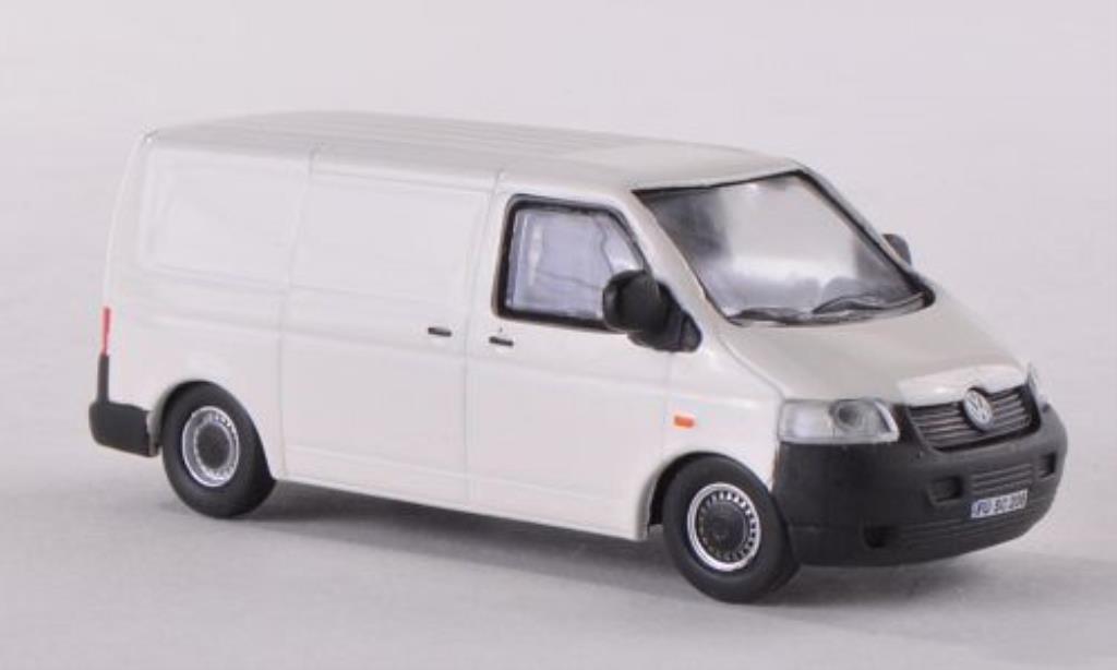 Volkswagen T5 1/87 Schuco Kasten bianco modellino in miniatura