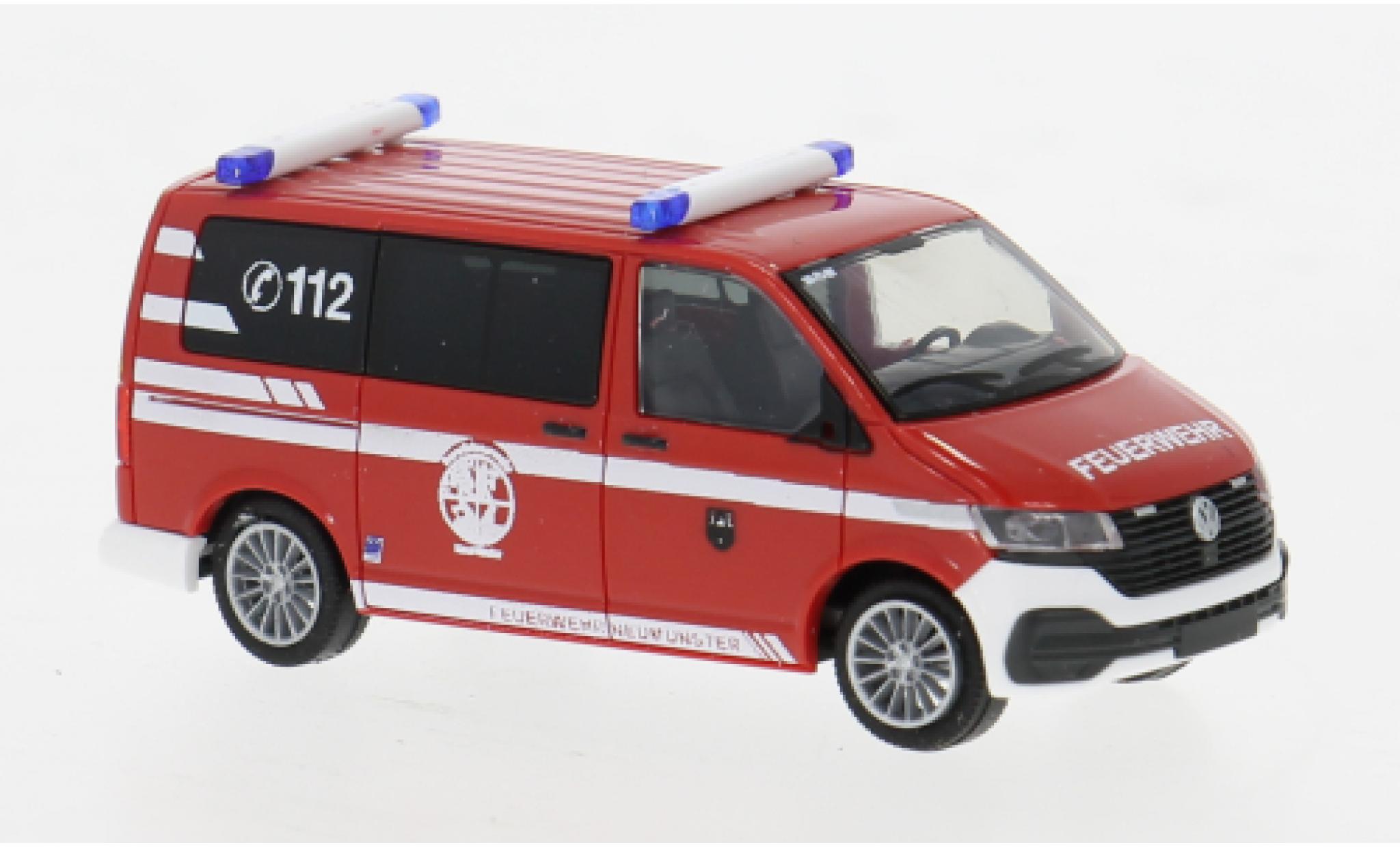 Volkswagen T6 1/87 Rietze .1 BF Neumün 1:87 modellino in miniatura