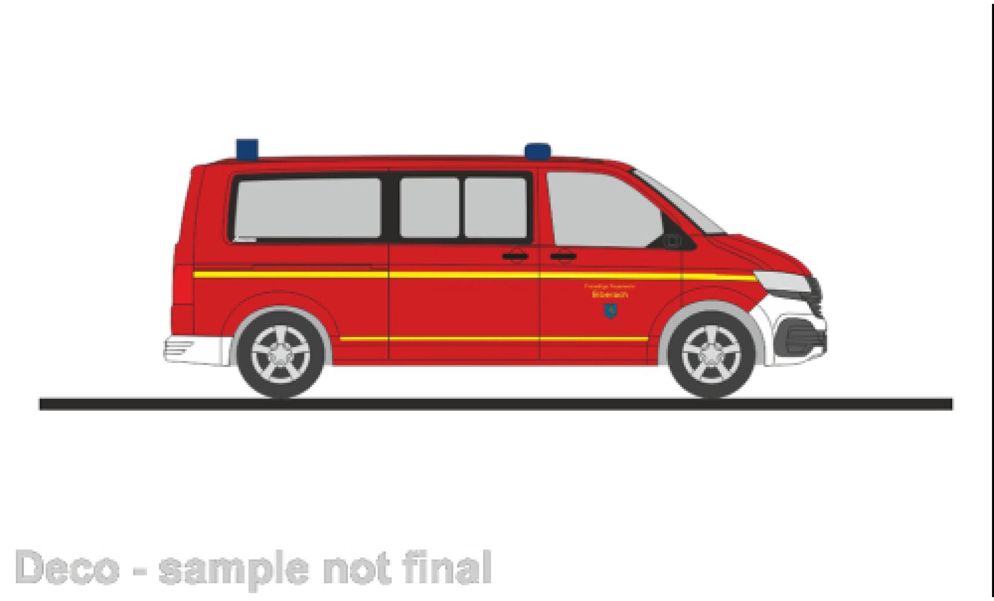Volkswagen T6 1/87 Rietze .1 FW Bibera 1:87 modellino in miniatura