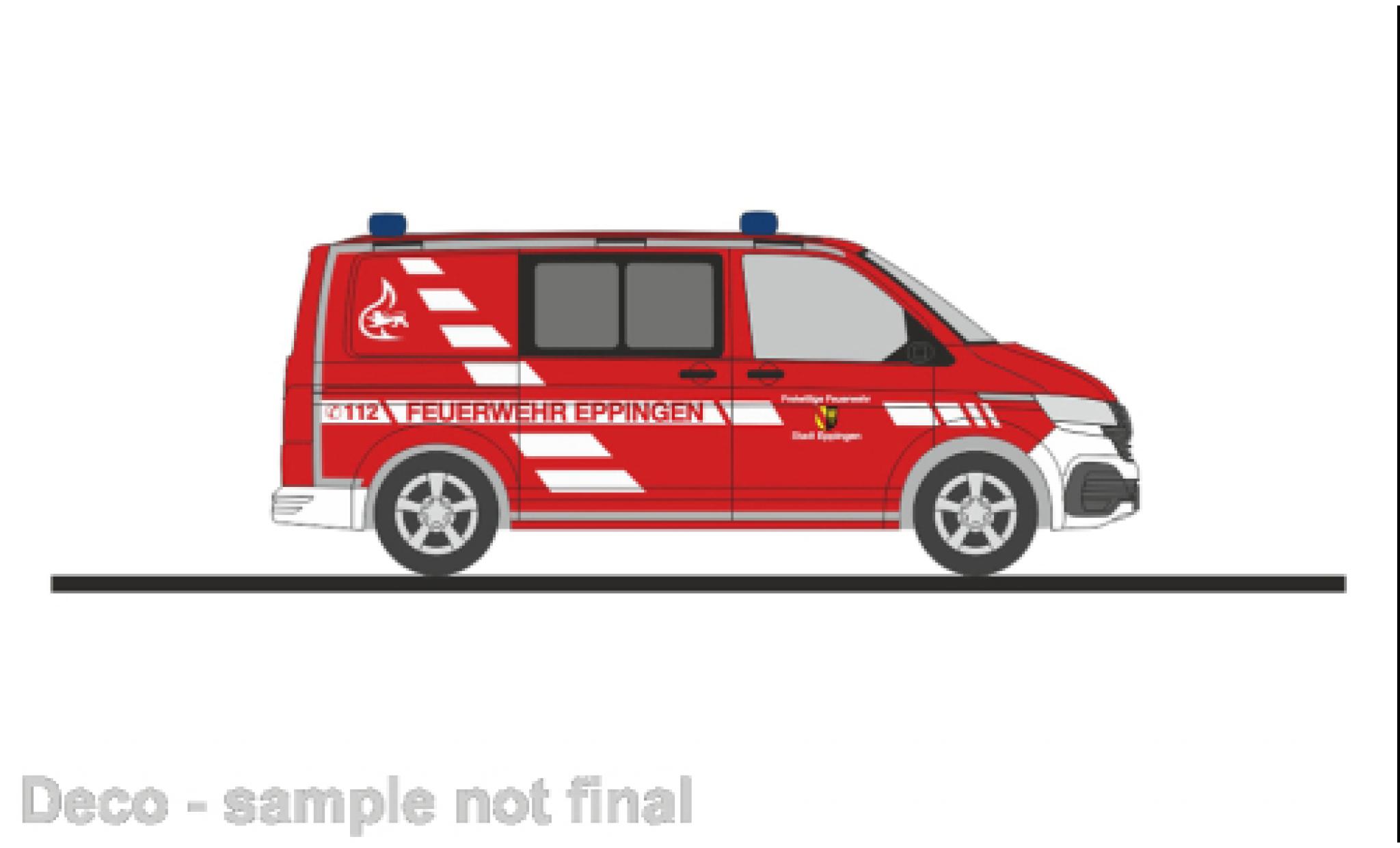 Volkswagen T6 1/87 Rietze .1 FW Epping 1:87 modellino in miniatura