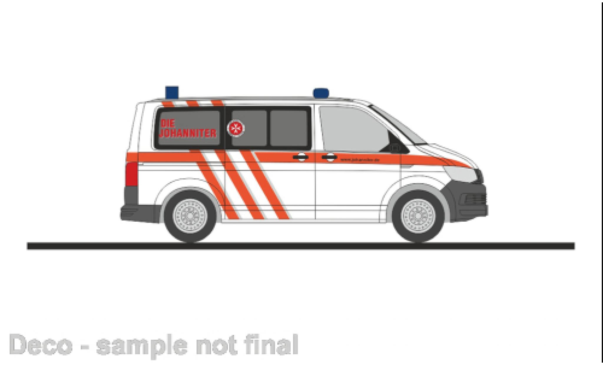 Volkswagen T6 1/87 Rietze Johannite 1:87 modellino in miniatura