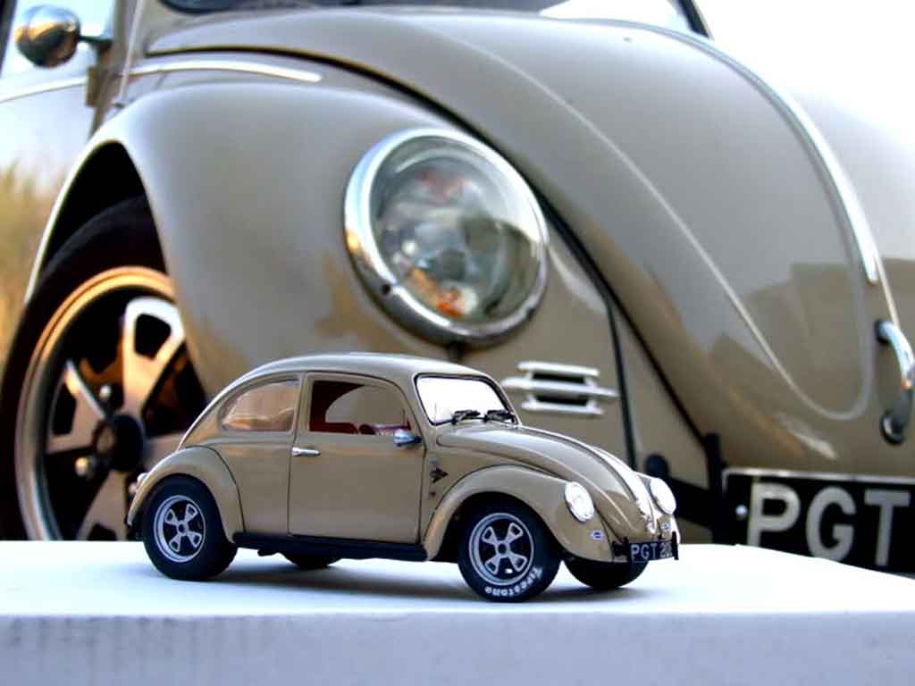 Volkswagen Kafer 1/18 Yat Ming cox 1967 replica modellino in miniatura