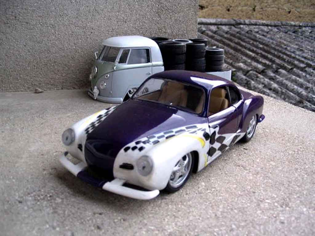 Volkswagen Karmann 1/18 Solido flat6 tuning modellino in miniatura