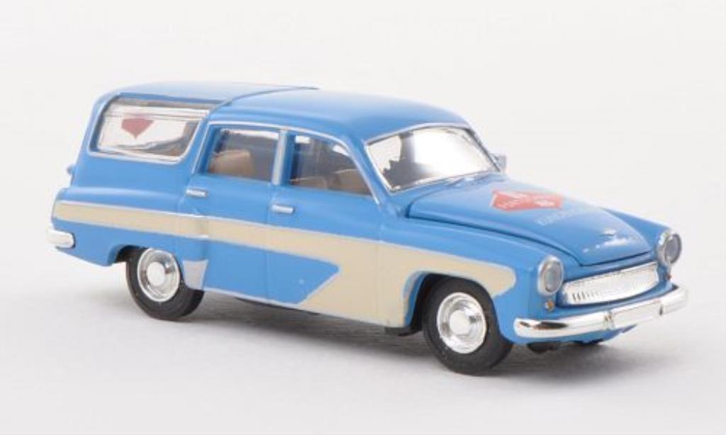 Wartburg 311 1/87 Brekina Camping Fortschritt Kundendienst modellino in miniatura