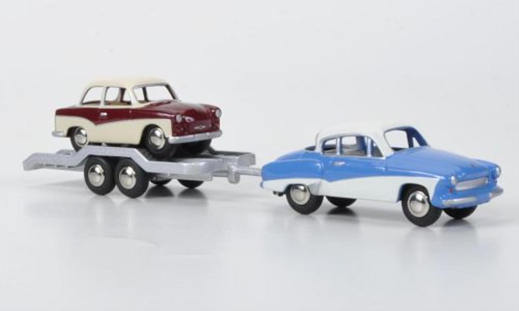 Wartburg 311 1/87 Bub Coupe/Hanger/Trabant DDR modellino in miniatura