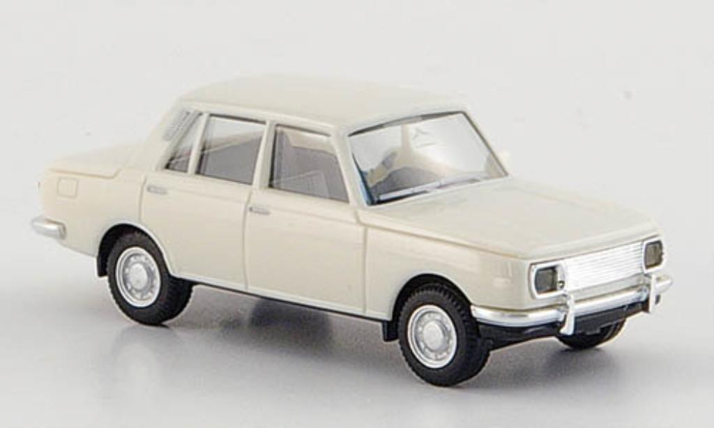 Wartburg 353 1/87 Herpa grigio-bianco 1966 modellino in miniatura