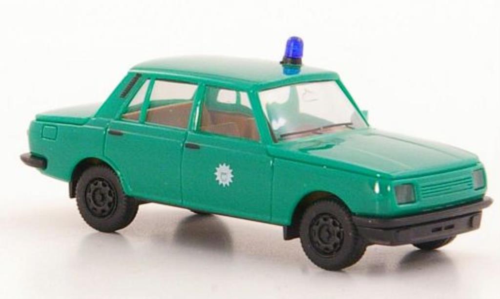 Wartburg 353 1/87 Herpa Polizei Grenzschutzdienst Ost 1985 modellino in miniatura