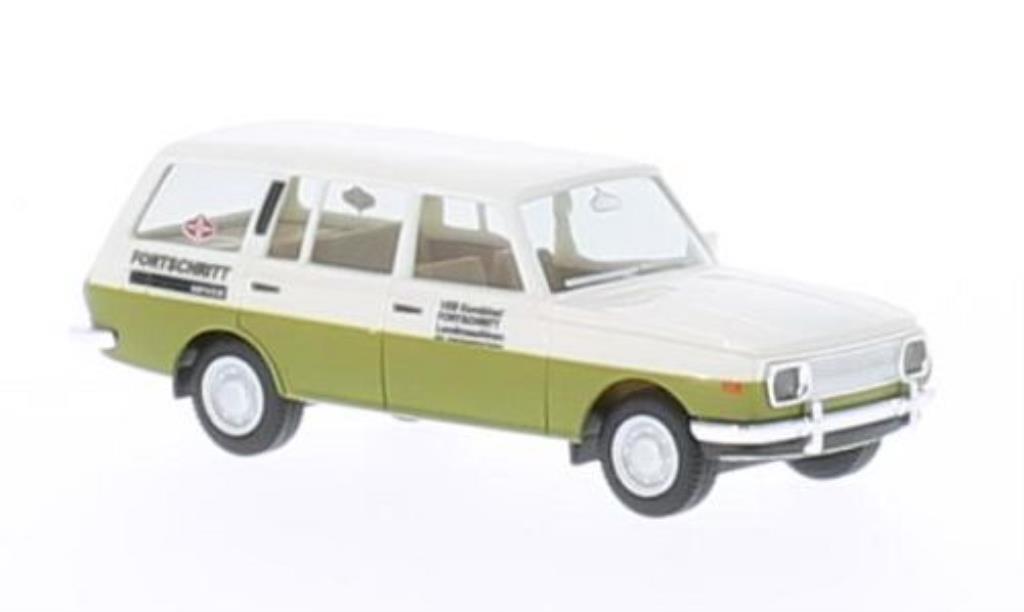 Wartburg 353 1/87 Herpa Tourist Fortschritt Service 1966 modellino in miniatura