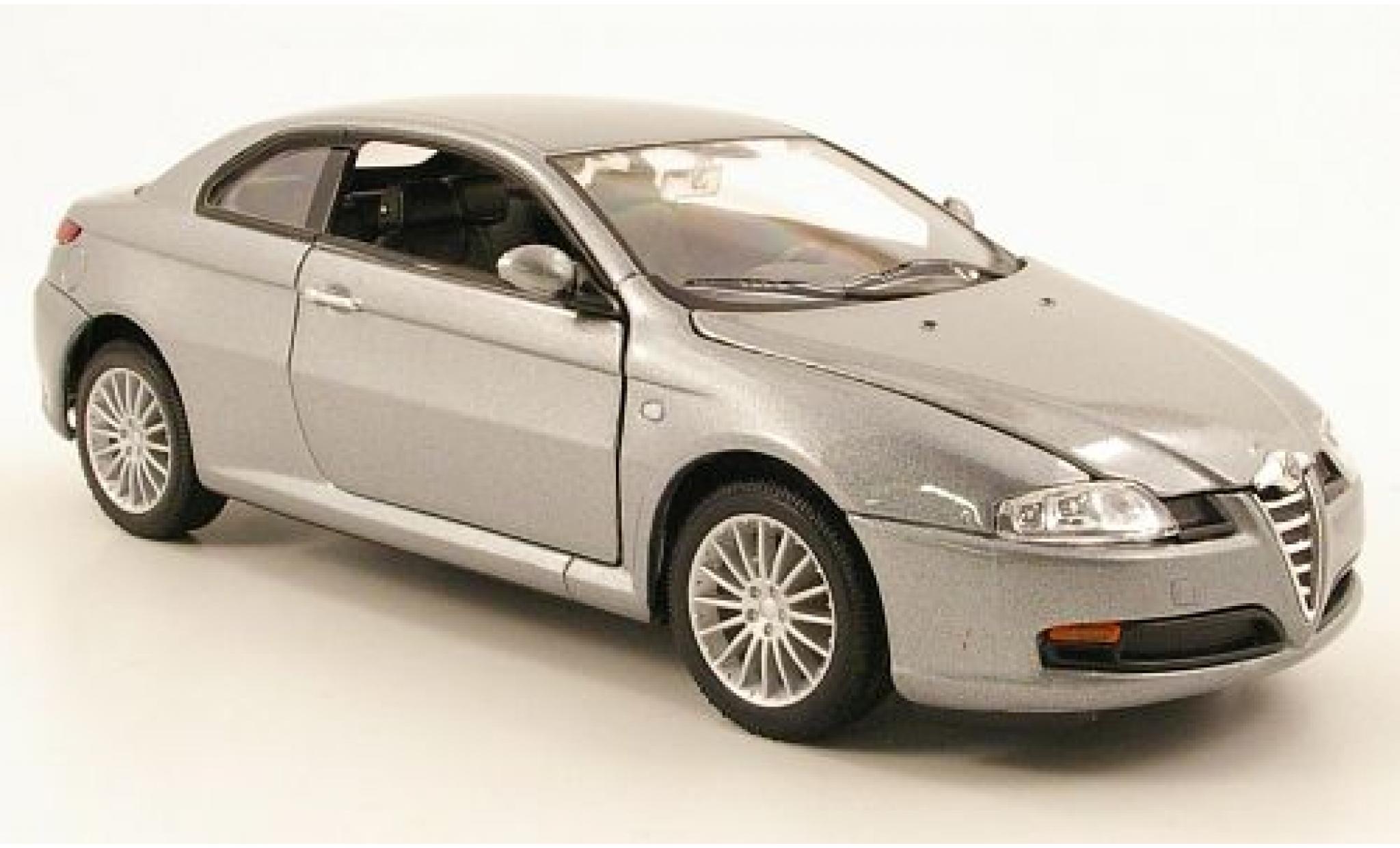 Alfa Romeo GT 1/24 Welly met.-grau 2003 1:24 modellino in miniatura