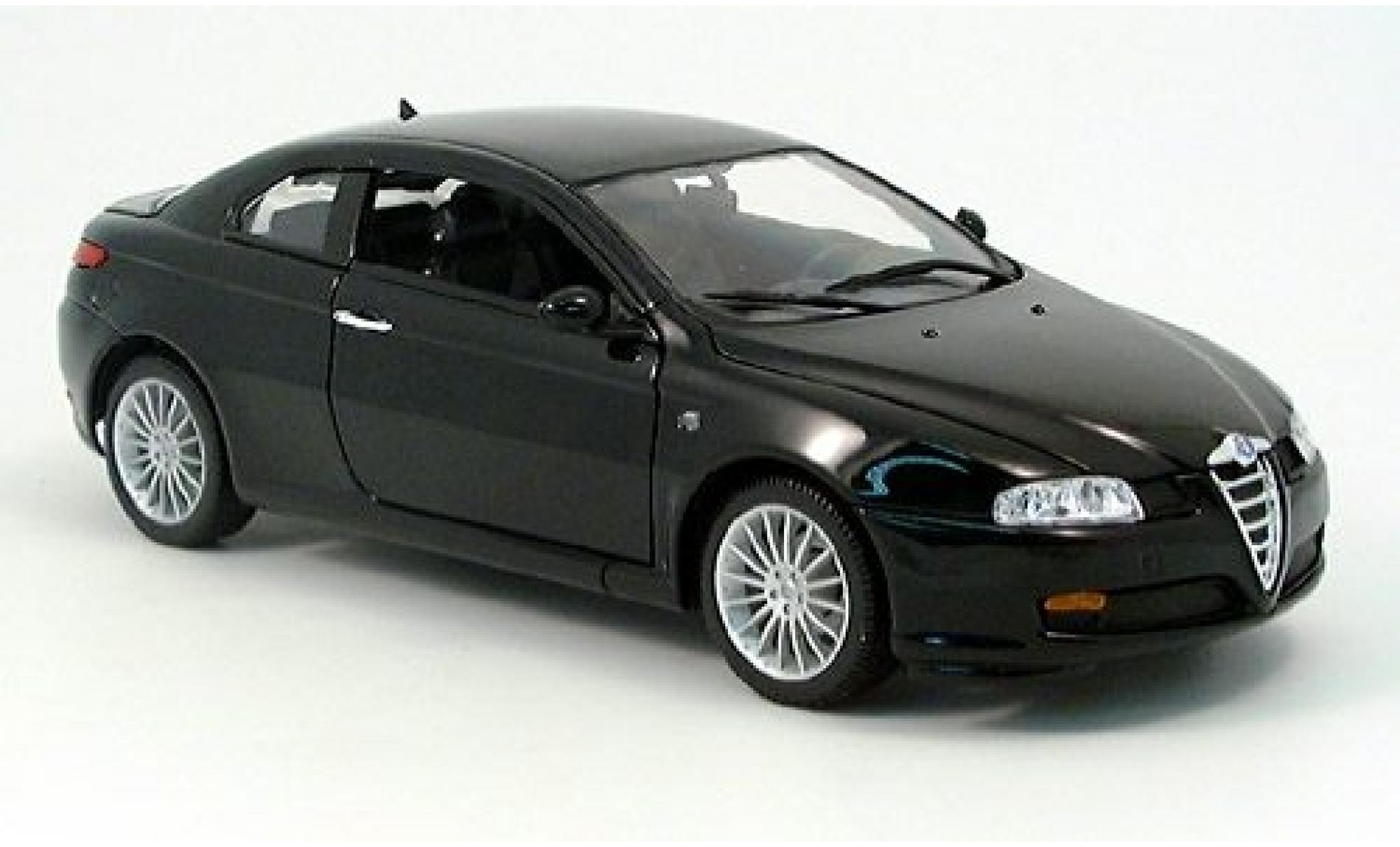 Alfa Romeo GT 1/18 Welly schwarz 2003 1:18 modellino in miniatura