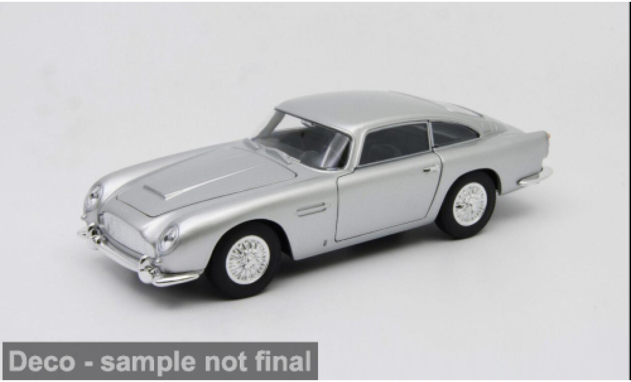 Aston Martin DB5 1/24 Welly silber 1964 1:24 modellino in miniatura