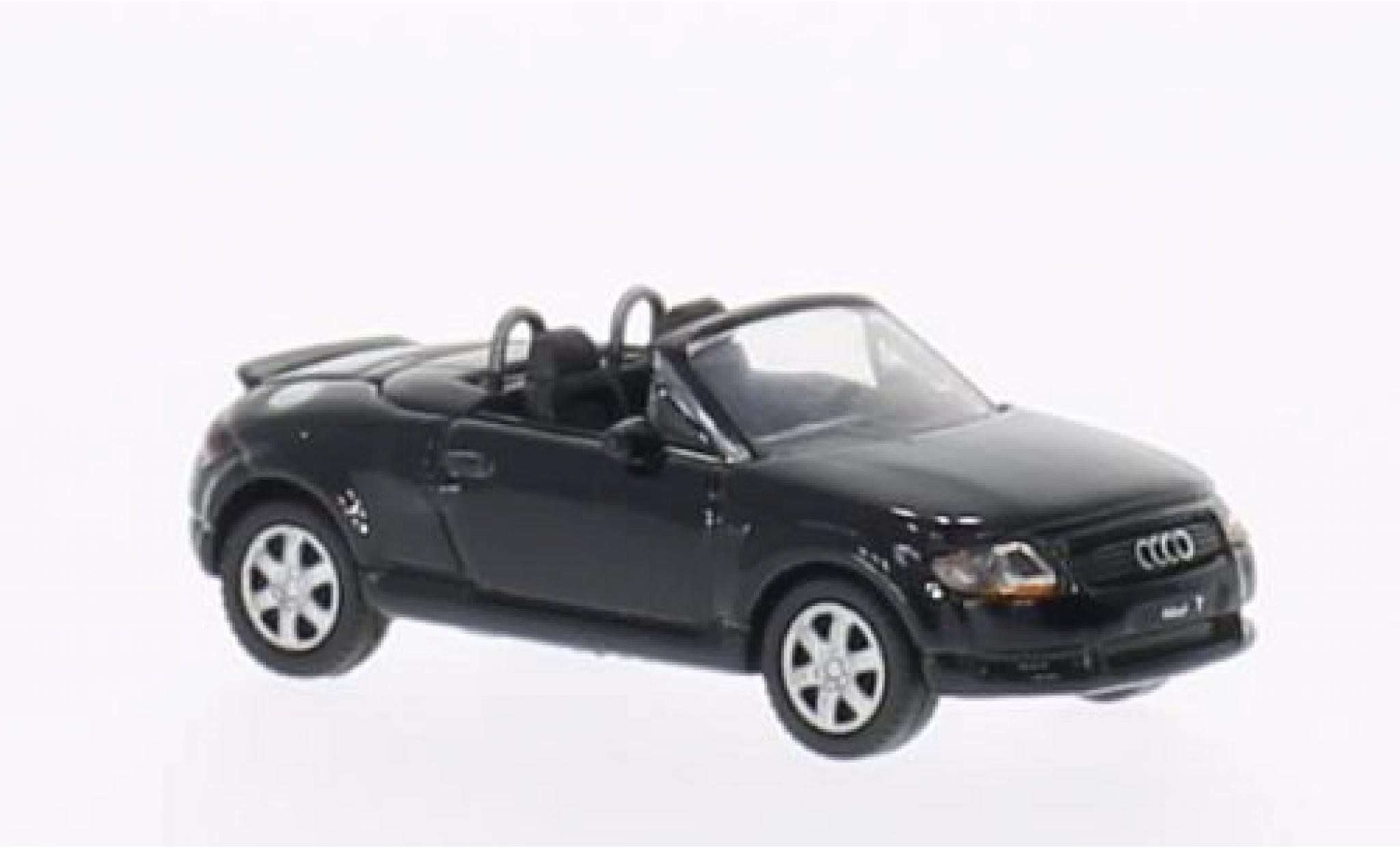 Audi TT 1/87 Welly Roadster nero modellino in miniatura