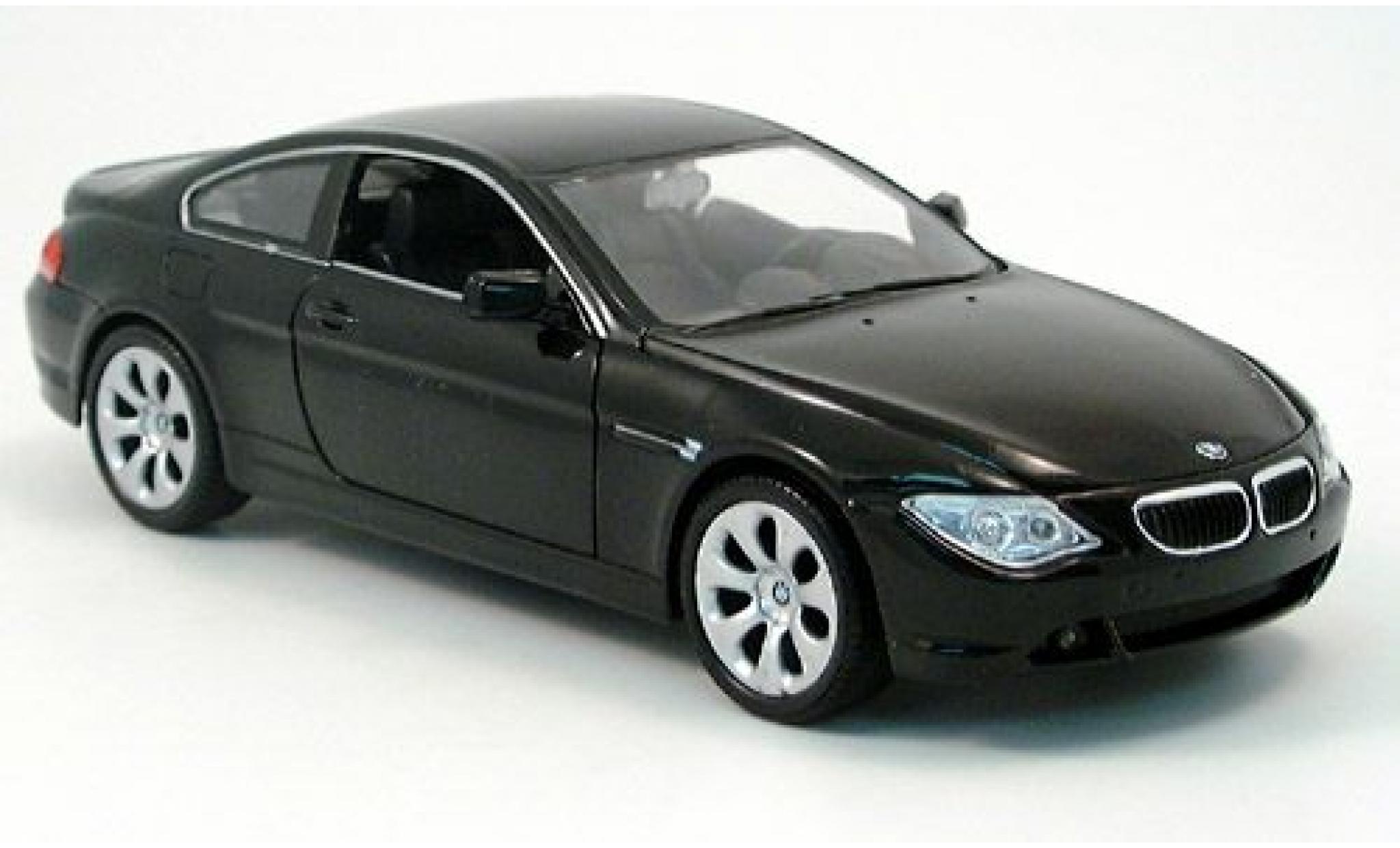 Bmw 645 1/24 Welly CI (ohne Farbangabe) 2004 1:24 modellino in miniatura