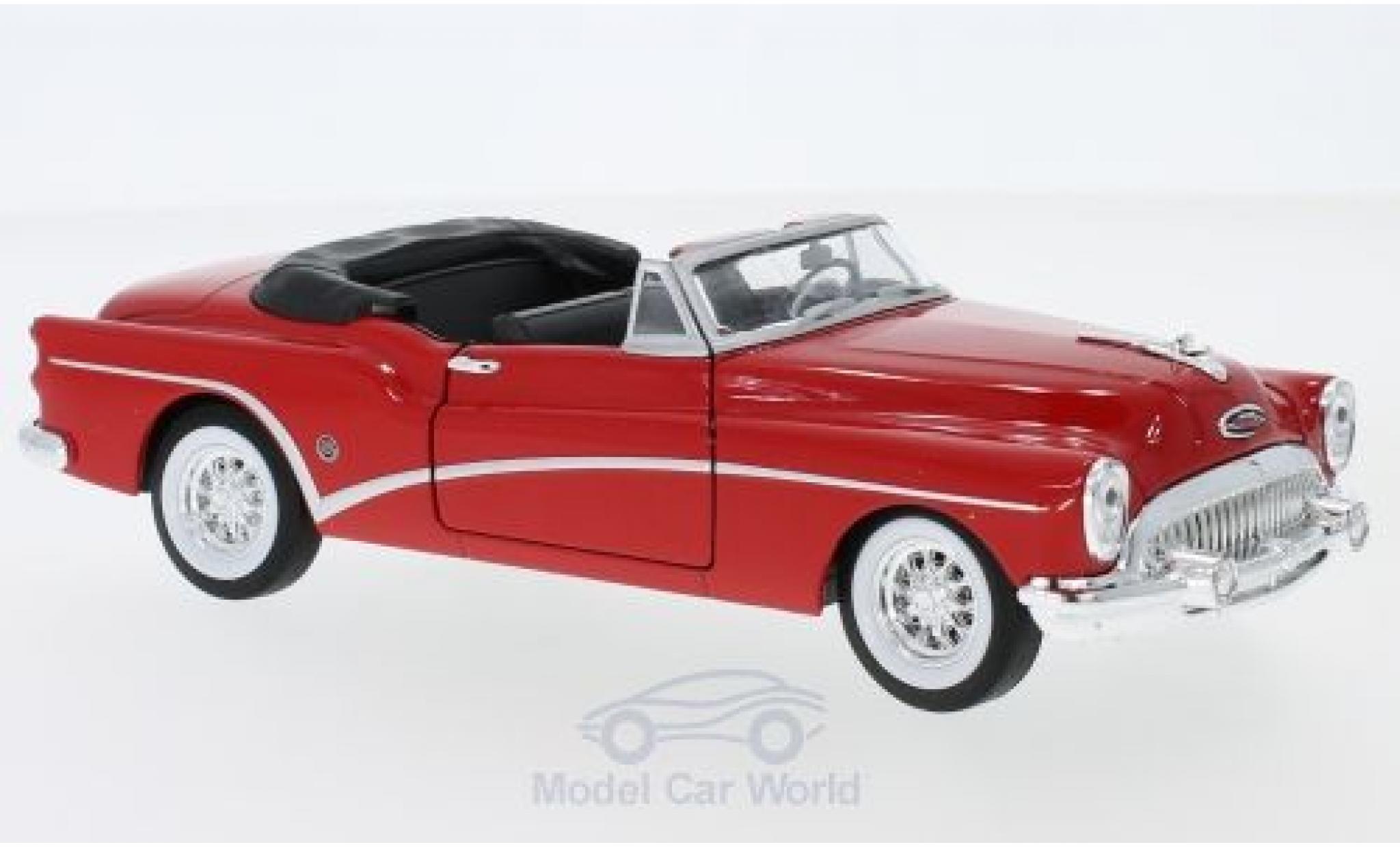 Buick Skylark 1/24 Welly rosso 1953 modellino in miniatura
