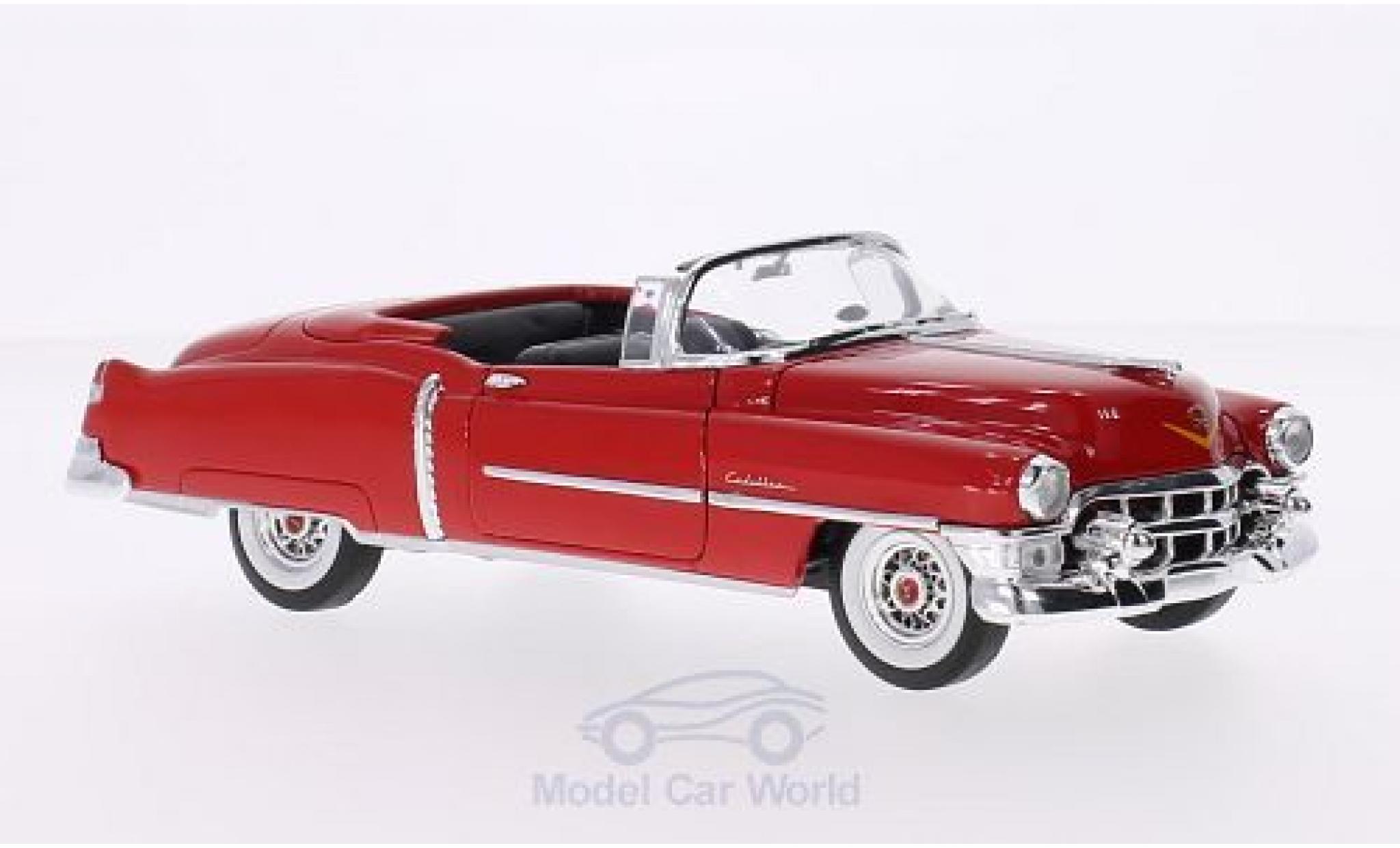 Cadillac Eldorado 1/24 Welly Convertibile rosso 1953 modellino in miniatura