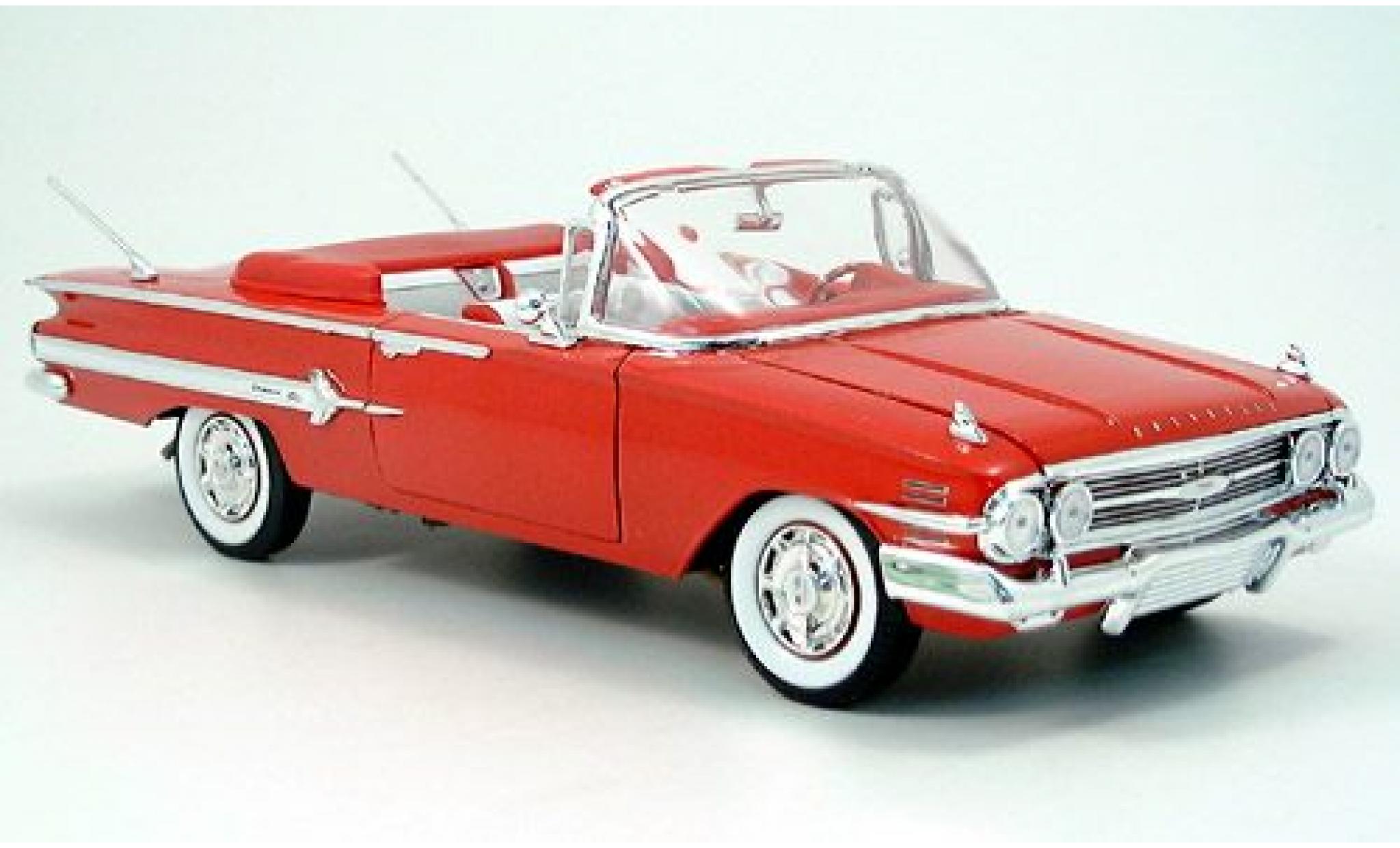 Chevrolet Impala 1/18 Welly Cabriolet rot 1960 1:18 modellino in miniatura