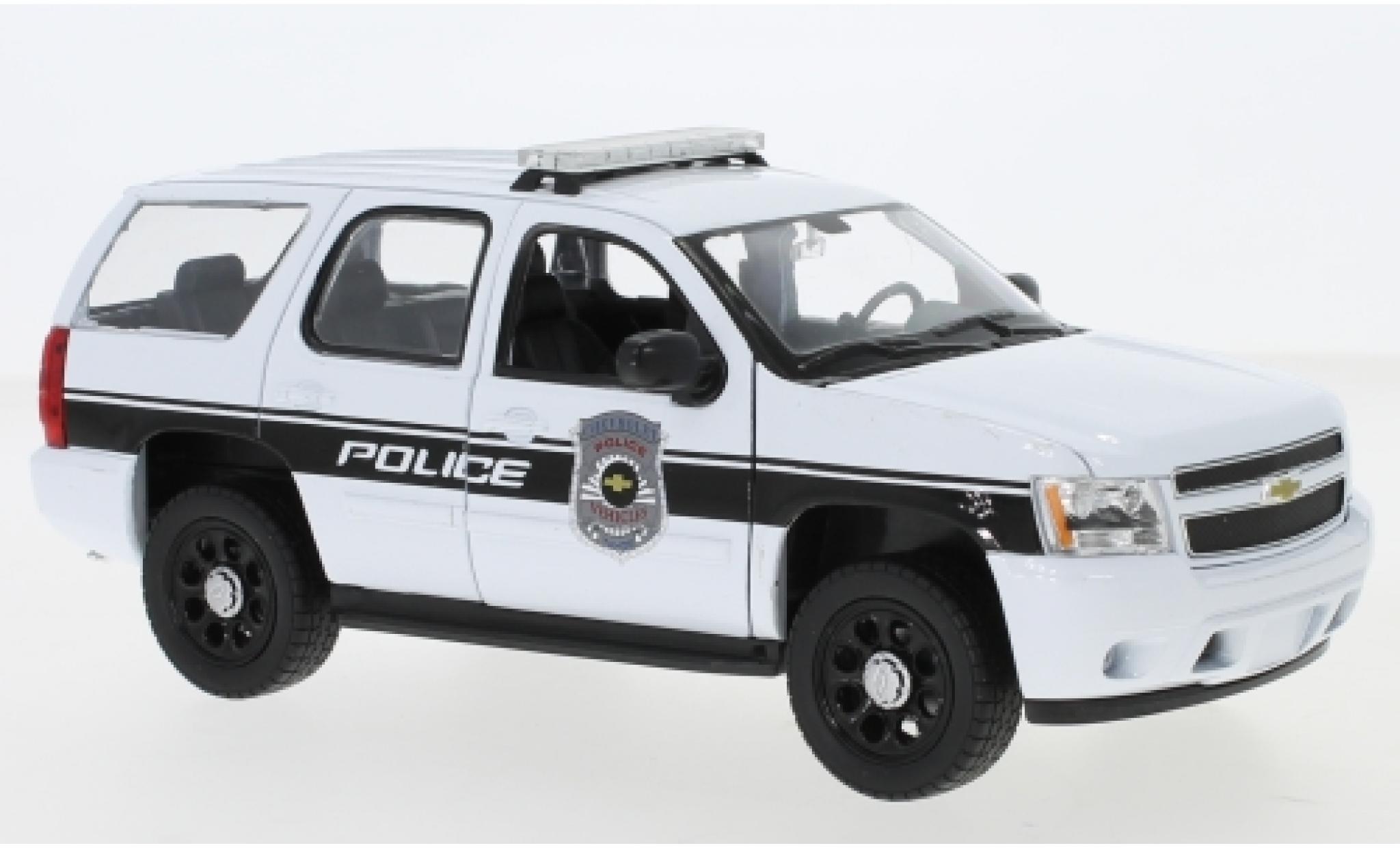 Chevrolet Tahoe 1/24 Welly Police Vehicles 2008 modellino in miniatura