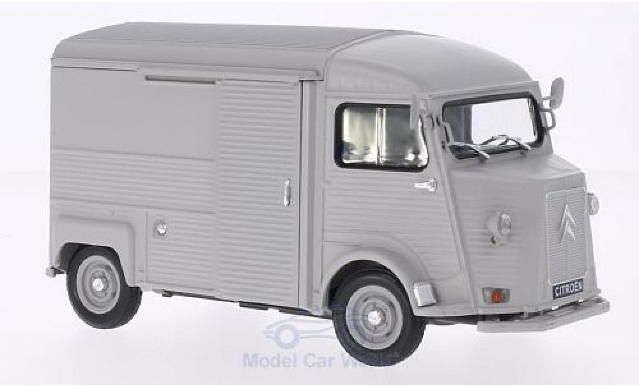 Citroen Type H 1/24 Welly matt-grigio modellino in miniatura