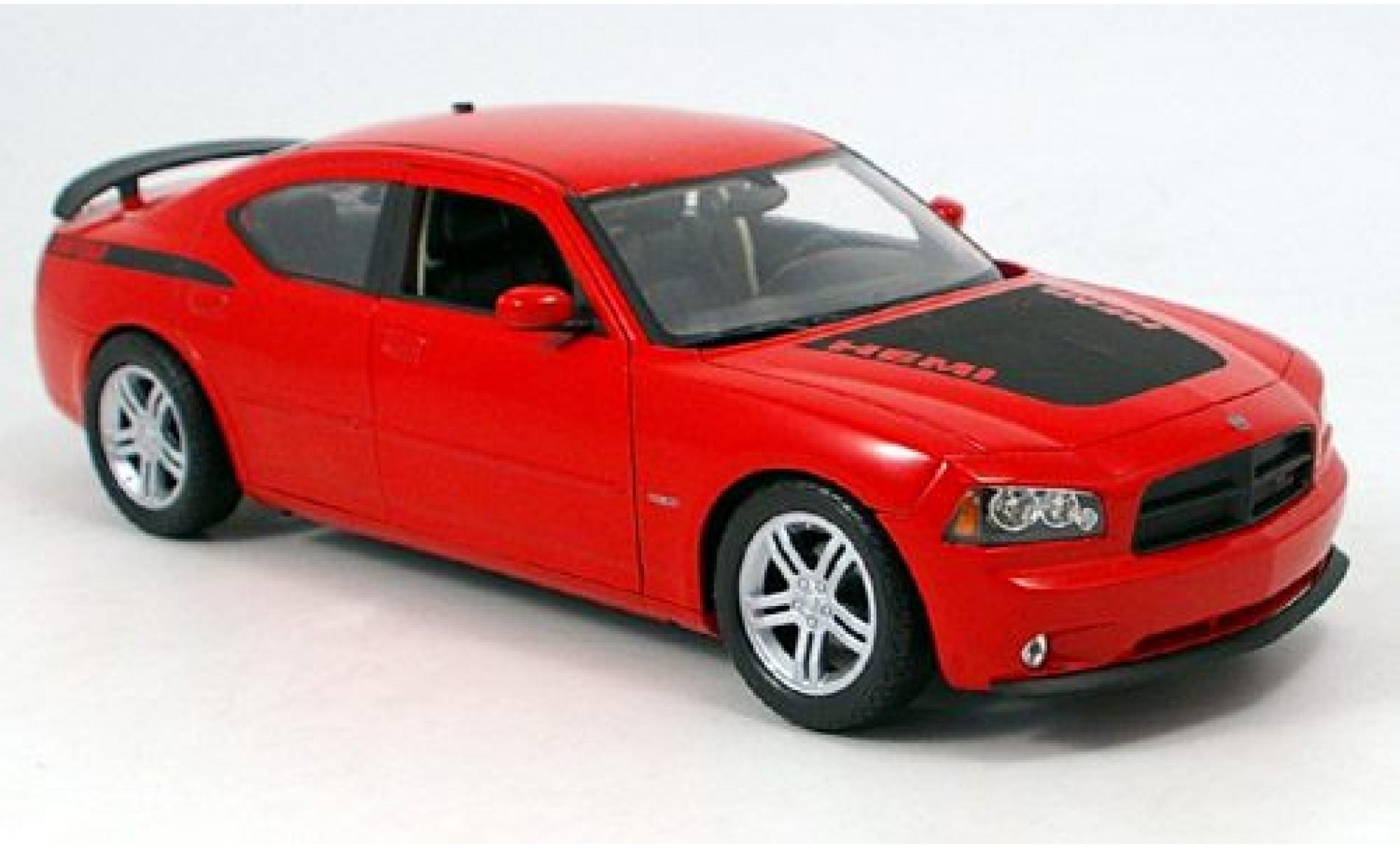 Dodge Charger 1/18 Welly Daytona R/T rot 1:18 modellino in miniatura
