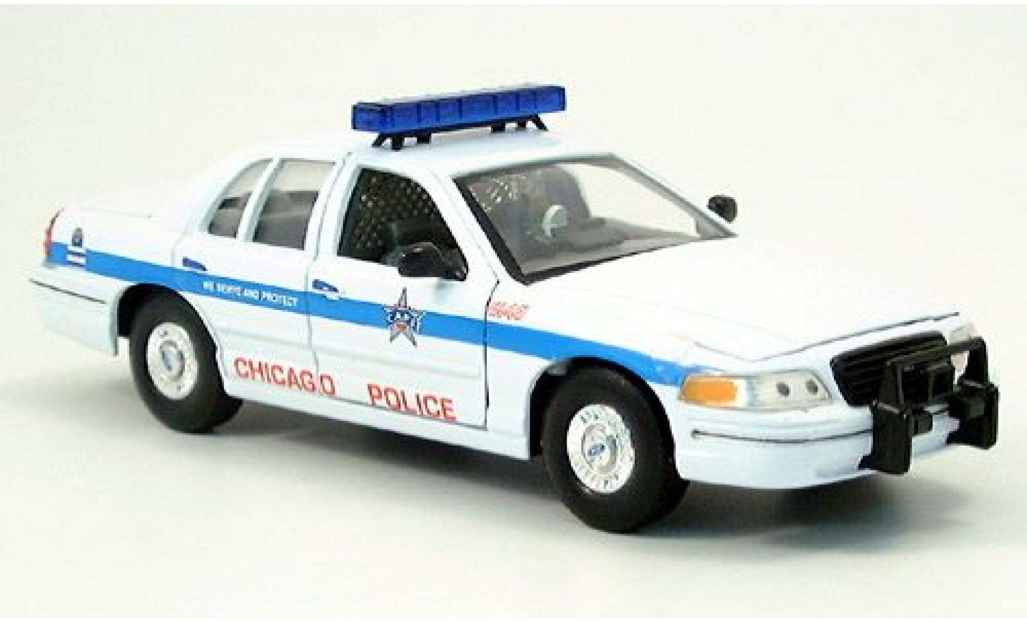 Ford Crown 1/24 Welly Victoria Polizei Chicago 1:24 modellino in miniatura