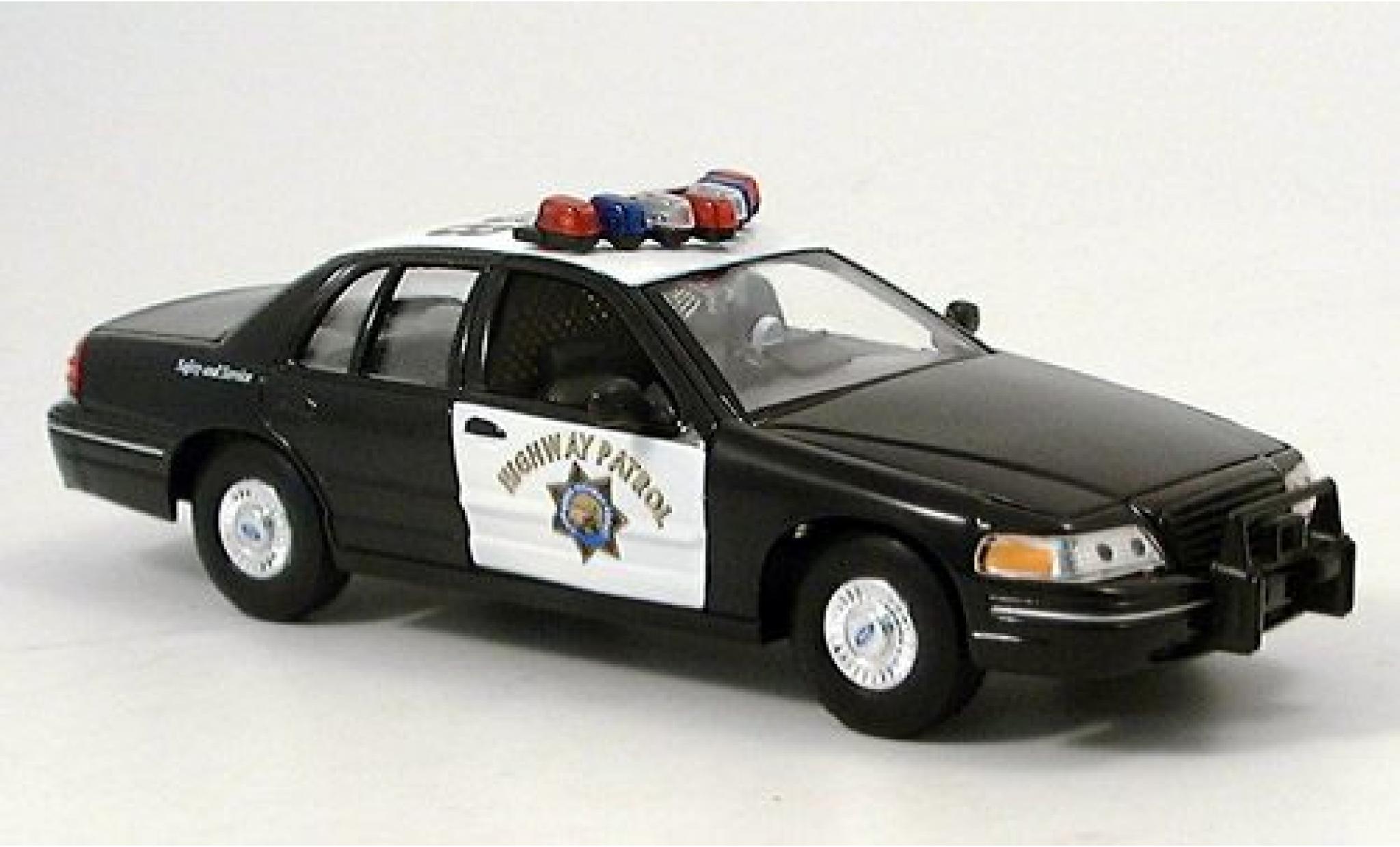 Ford Crown 1/24 Welly Victoria Polizei Highway Patrol 1:24 modellino in miniatura