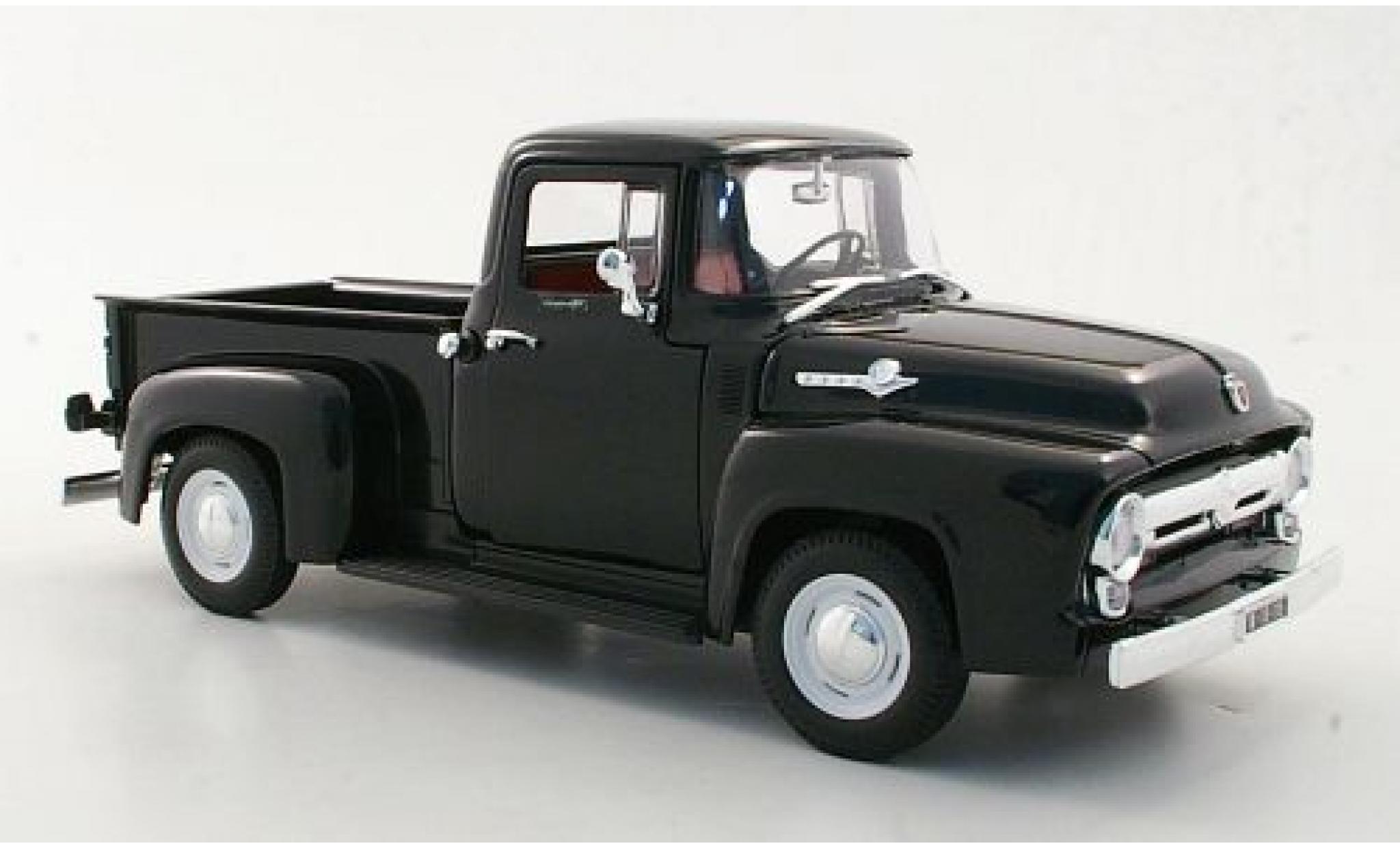 Ford F-1 1/18 Welly 00 Pick Up schwarz 1956 1:18 modellino in miniatura