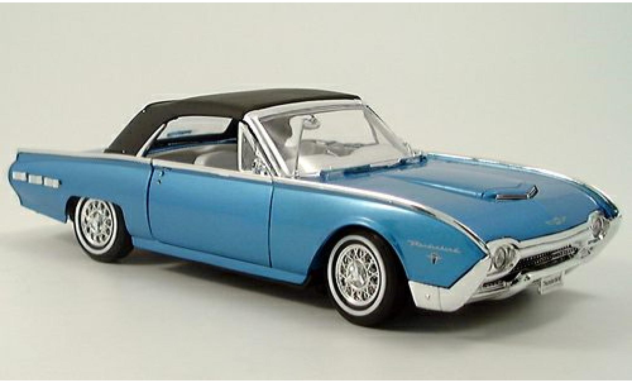 Ford Thunderbird 1/18 Welly Roadster met.-blau 1962 1:18 modellino in miniatura