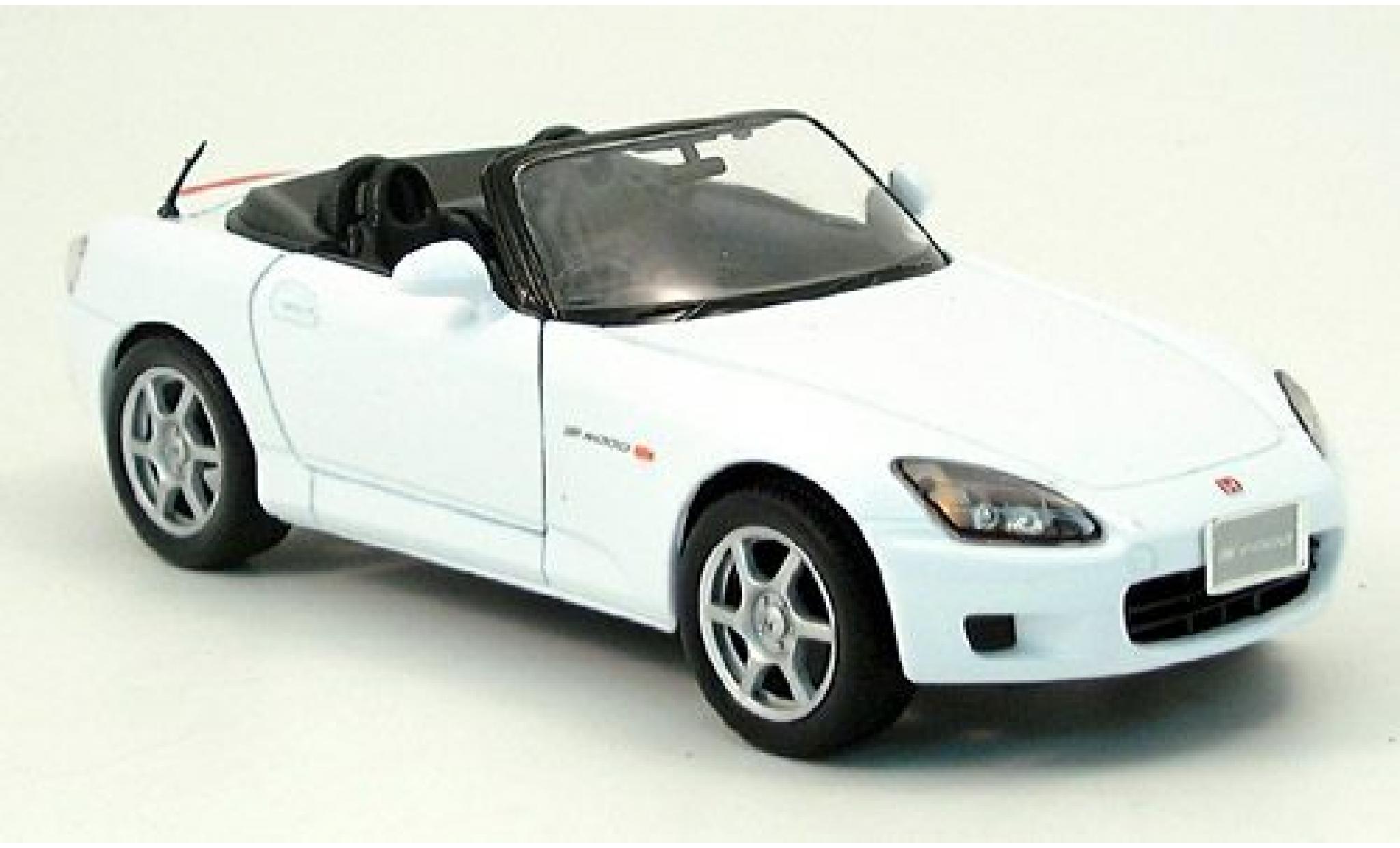 Honda S2000 1/24 Welly weiss 2000 1:24 modellino in miniatura