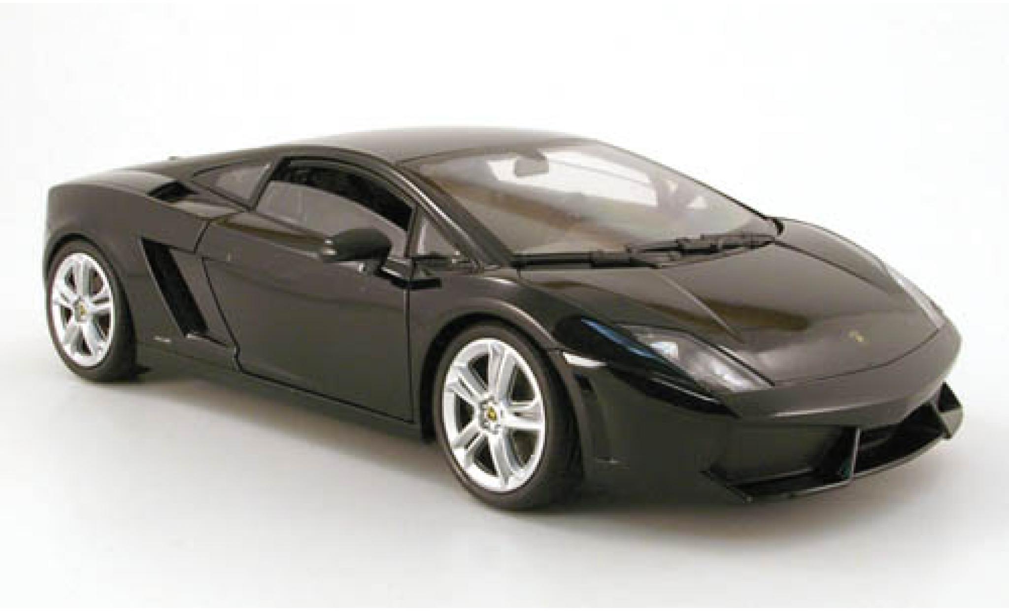 Lamborghini Gallardo LP560-4 1/18 Welly schwarz 1:18 modellino in miniatura