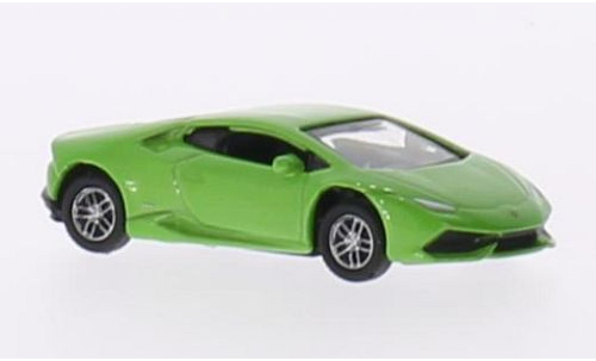 Lamborghini Huracan 1/87 Welly LP 610-4 grün 1:87 modellino in miniatura