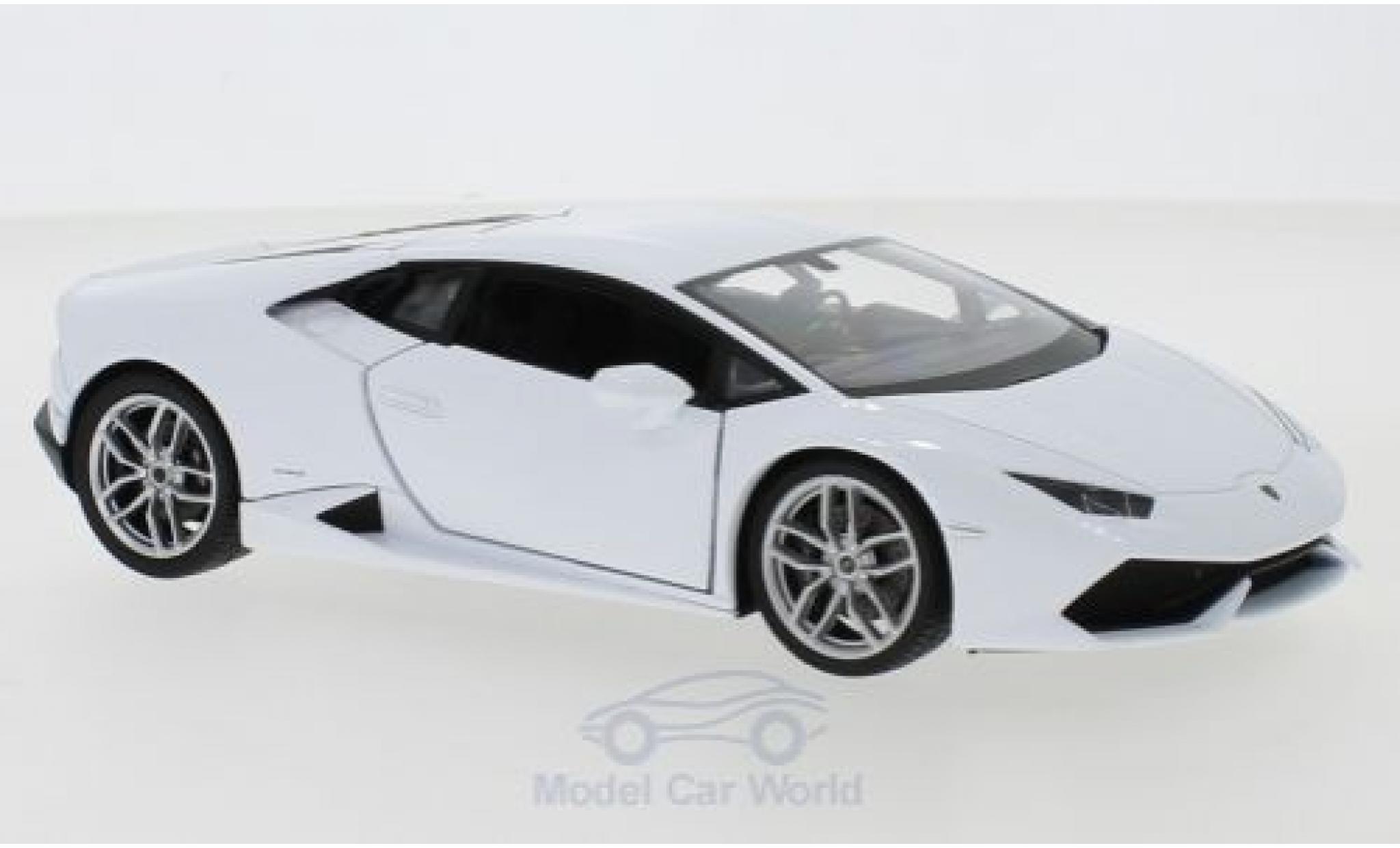 Lamborghini Huracan 1/24 Welly LP 610-4 bianco modellino in miniatura