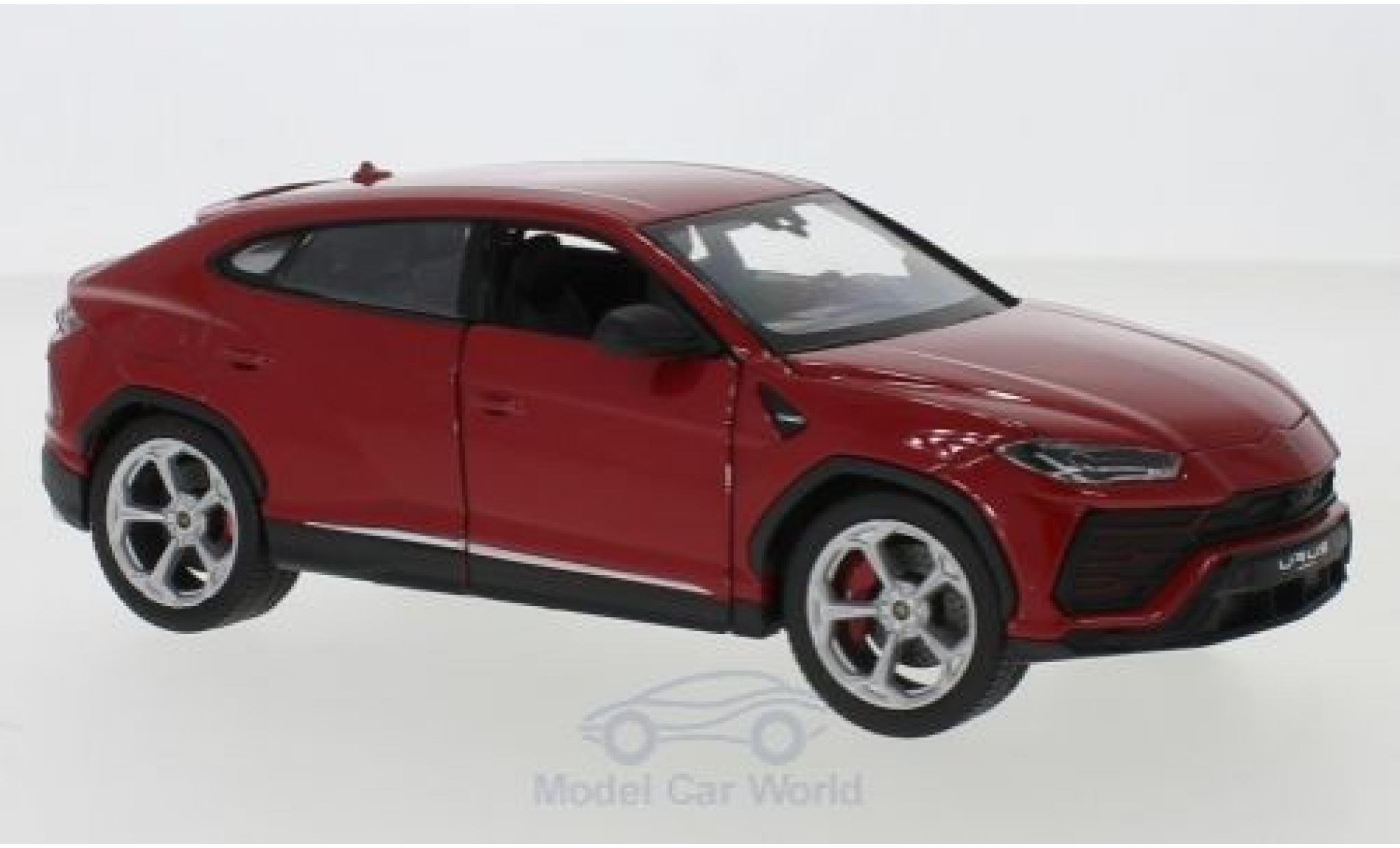 Lamborghini Urus 1/24 Welly rosso modellino in miniatura