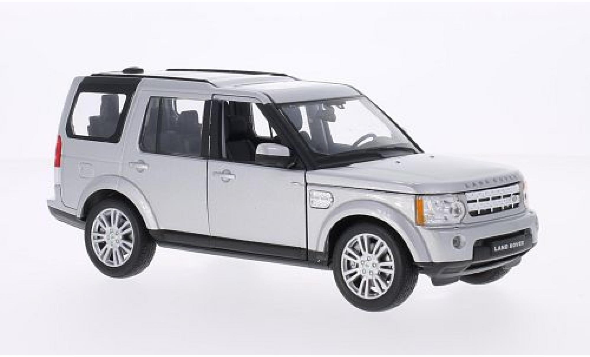 Land Rover Discovery 1/24 Welly 4 grigio modellino in miniatura