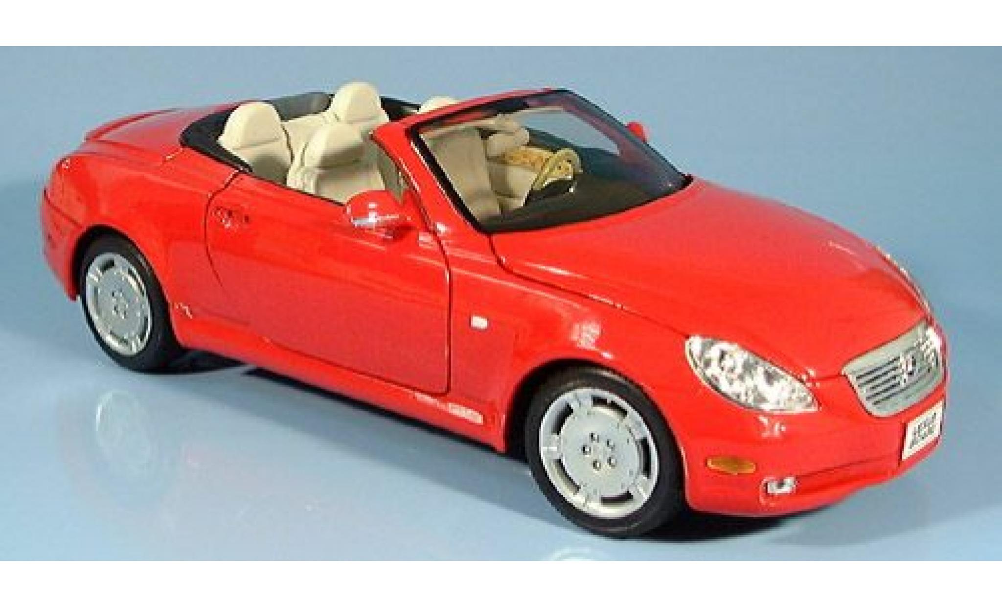 Lexus SC 1/18 Welly 430 Cabriolet rot 1:18 modellino in miniatura