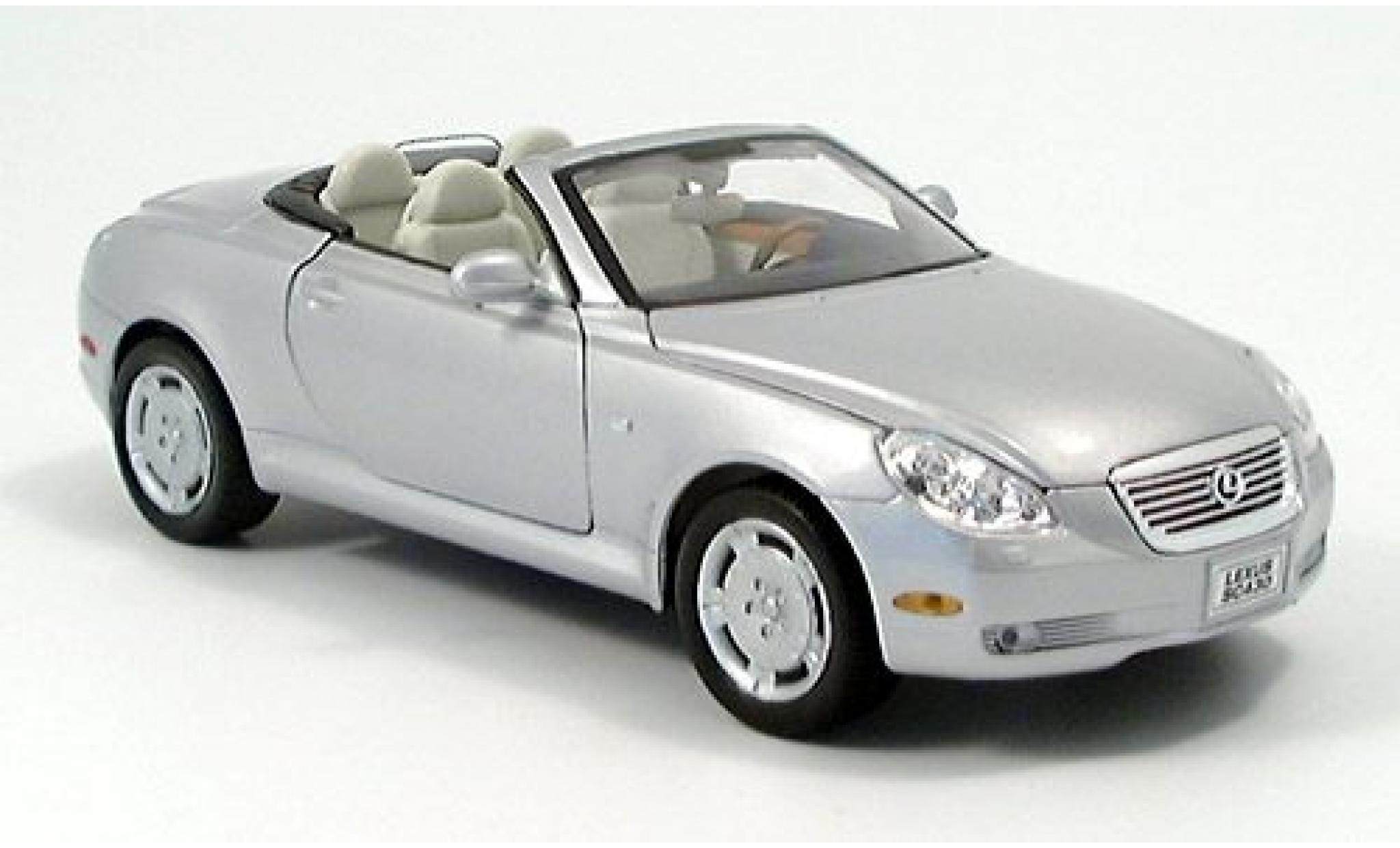 Lexus SC 1/24 Welly 430 silber 1:24 modellino in miniatura