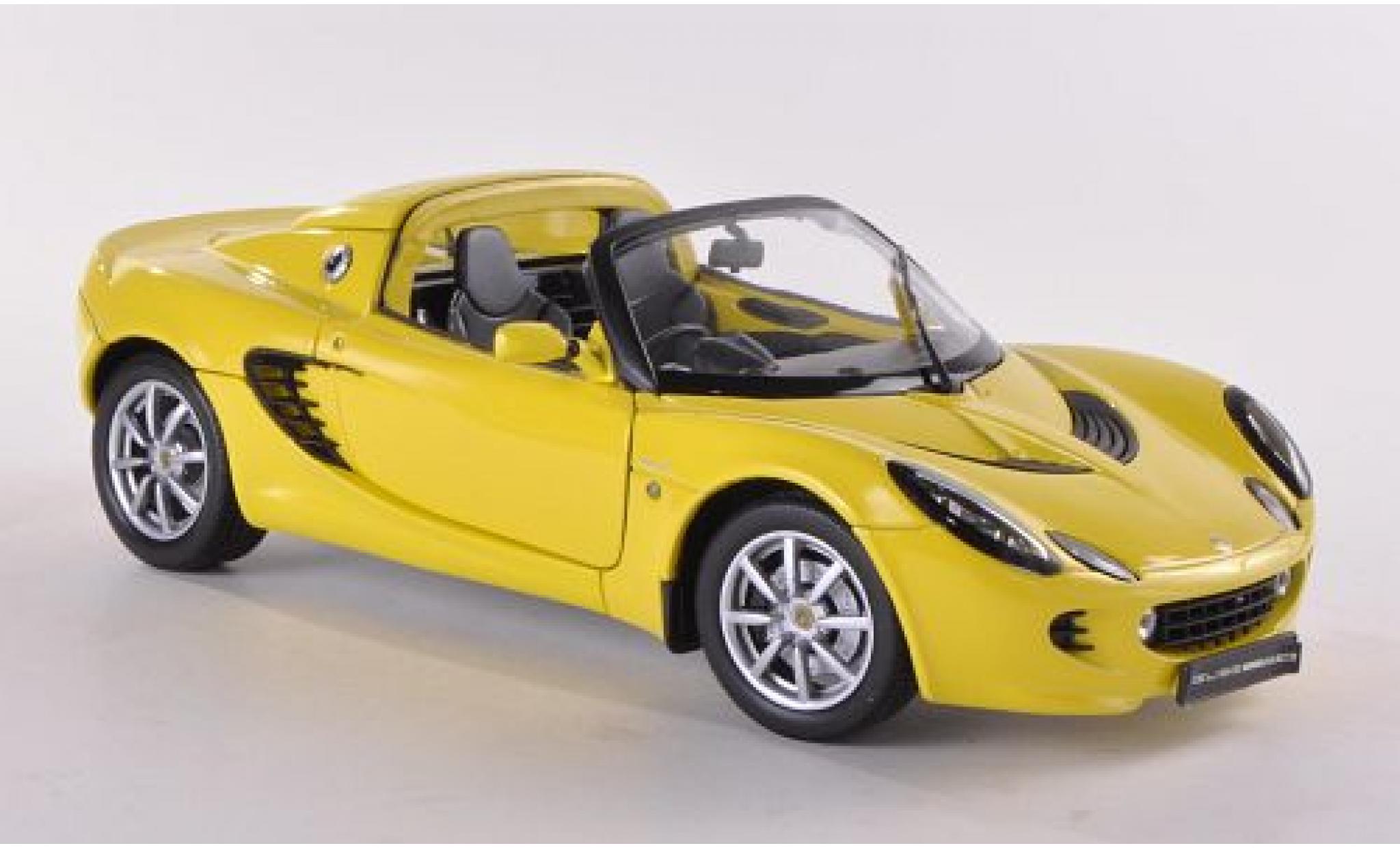 Lotus Elise 1/18 Welly 111S gelb gelb 2003 1:18 modellino in miniatura