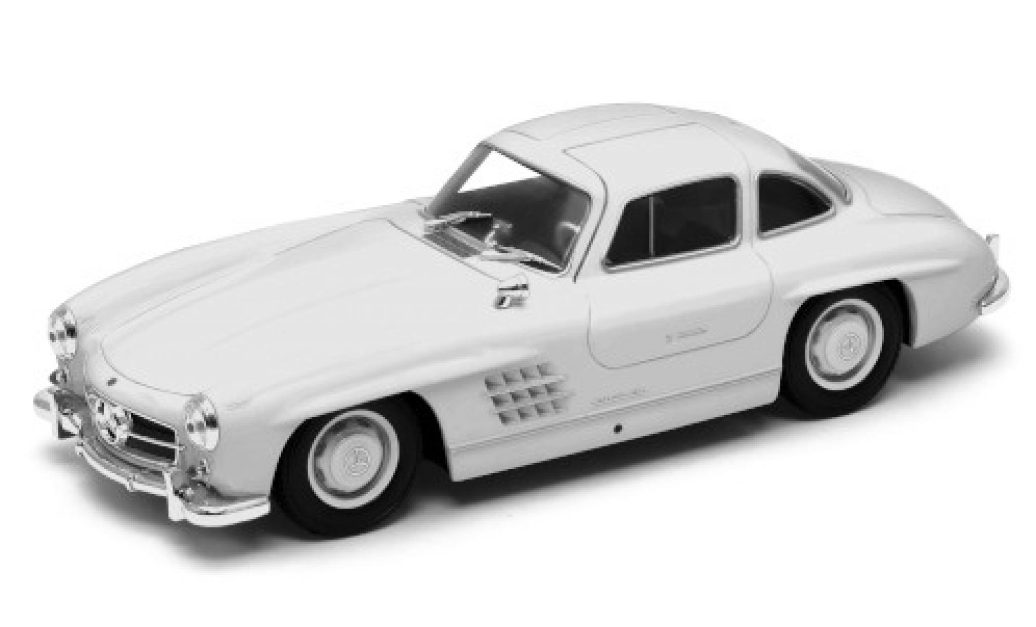 Mercedes 300 1/24 Welly SL (W198) bianco modellino in miniatura